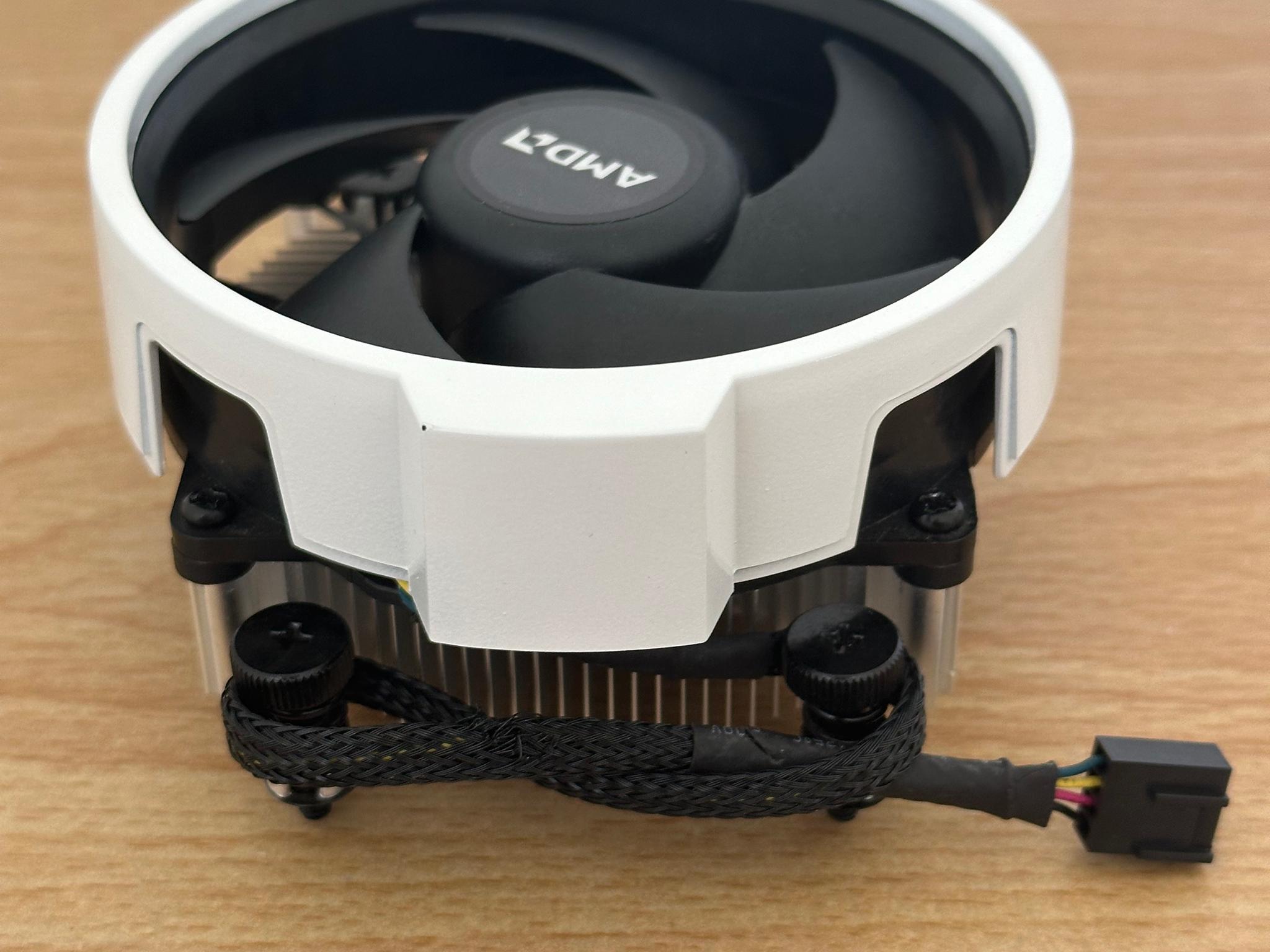 AMD Ryzen Stock Cooler White
