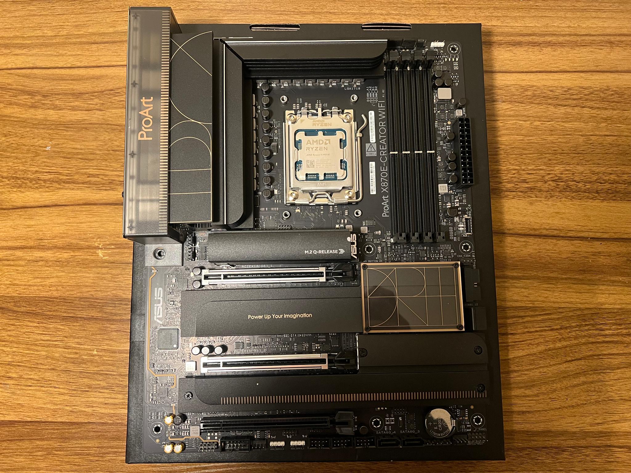 Ryzen 9 9950X + ASUS ProArt X870E-CREATOR WIFI ATX Motherboard Bundle