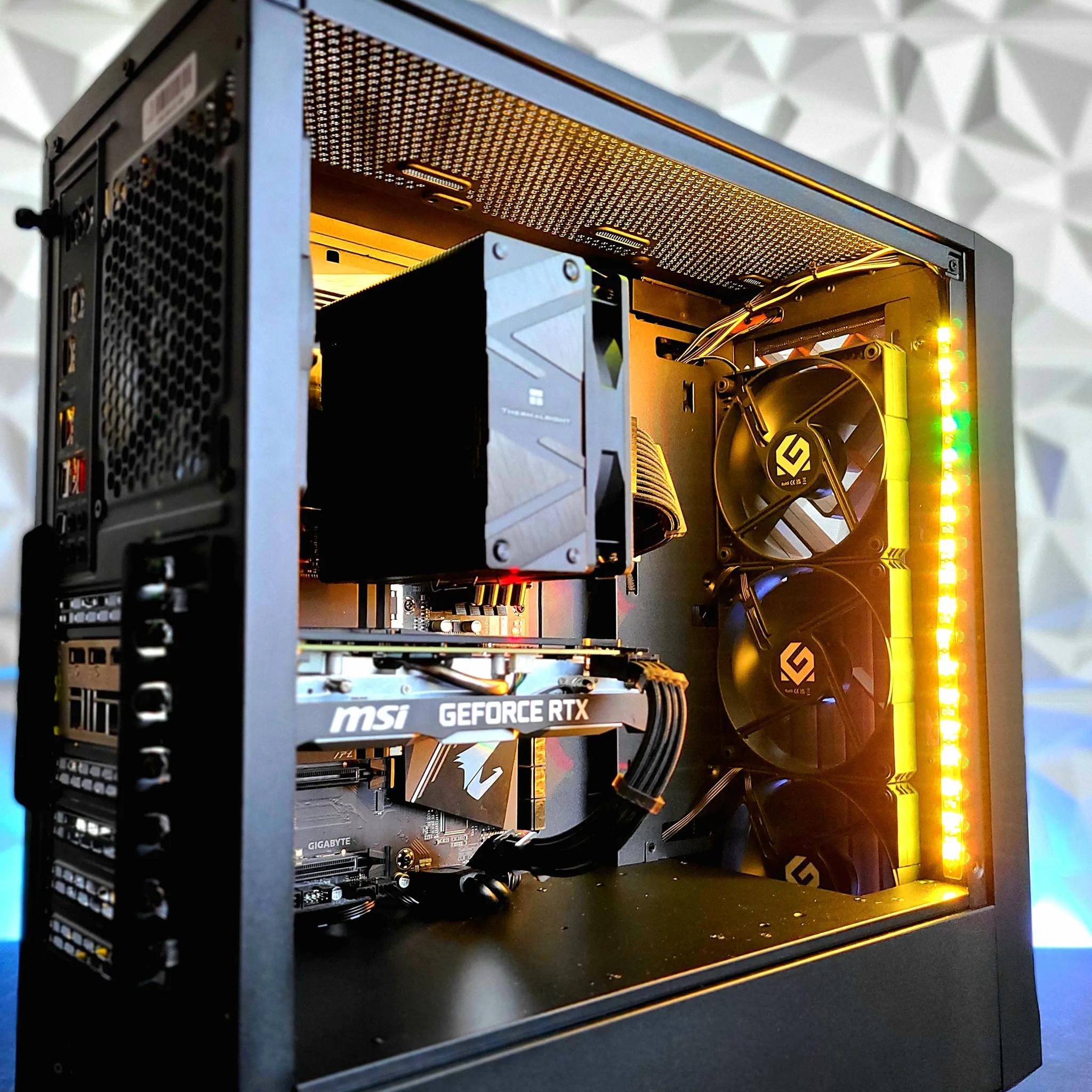 Nvidia RTX 2070 8 GB GPU | AMD Ryzen 5 5600 6-Core CPU | 32 GB Ram | 1 TB SSD