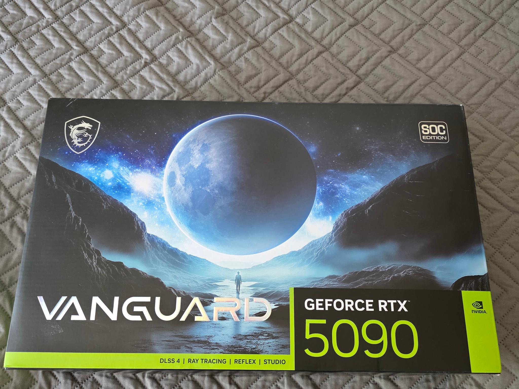 MSI RTX 5090 VANGUARD SOC - Image 1