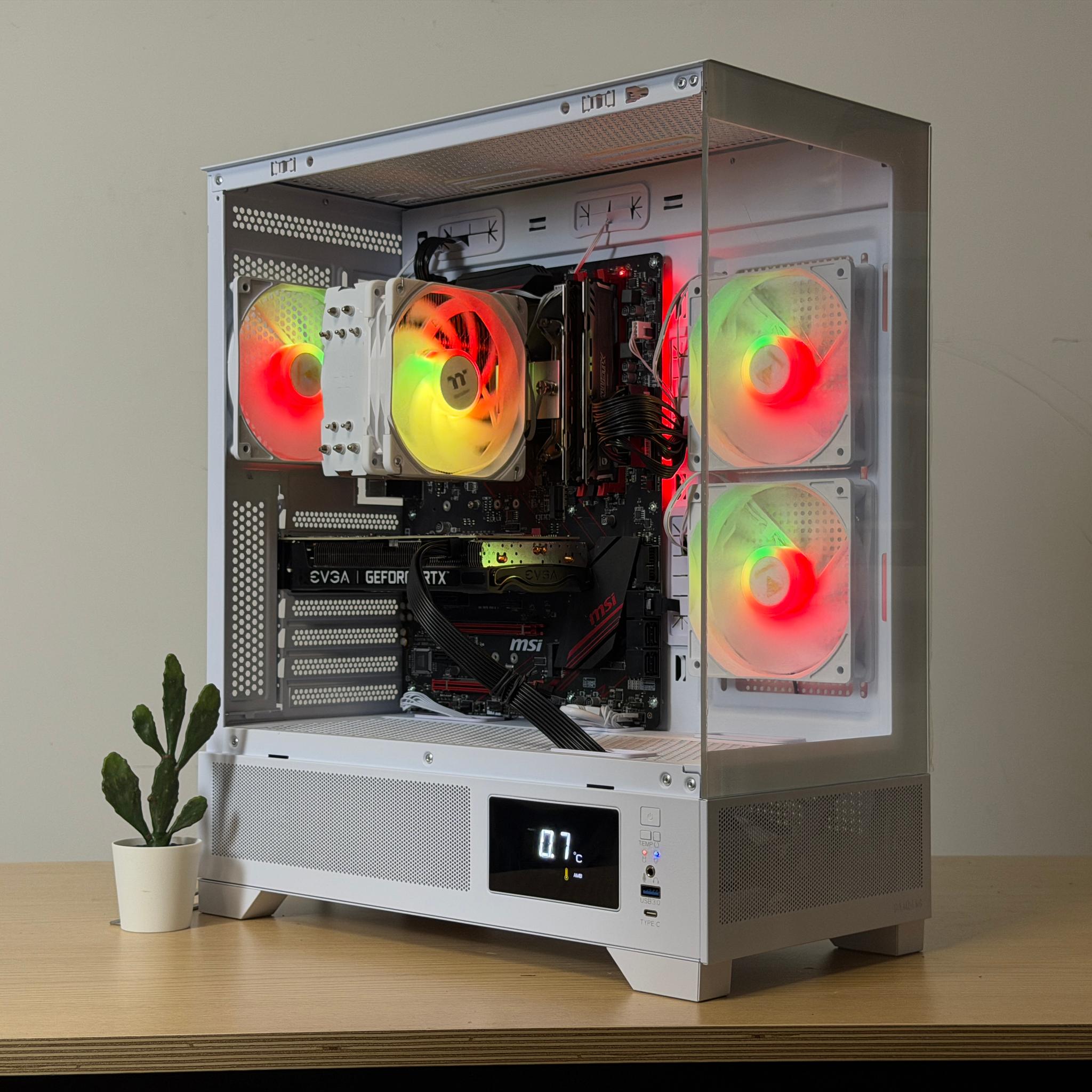 ⚪️ RTX 3060 12GB GAMING PC ⚪️ | RYZEN 5 5500 | 1TB SSD | 16GB RAM