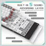 AK820 75% Mechanical Wired Gaming Keyboard with Knob Hot Swappable Attack Shark ajazz