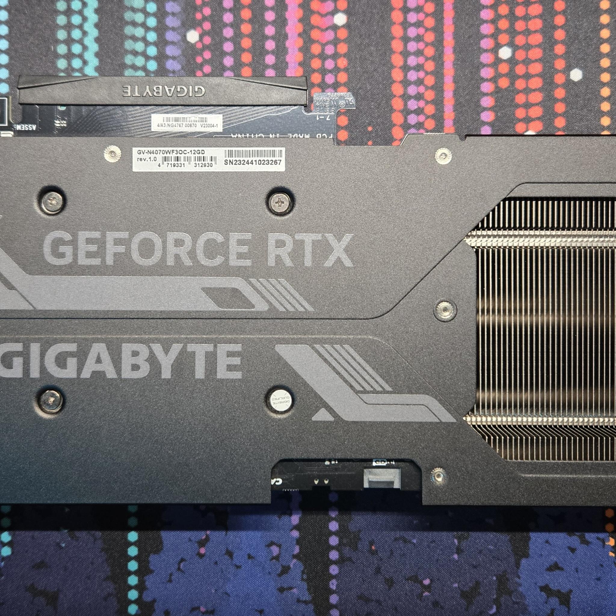 Gigabyte WINDFORCE OC GeForce RTX 4070