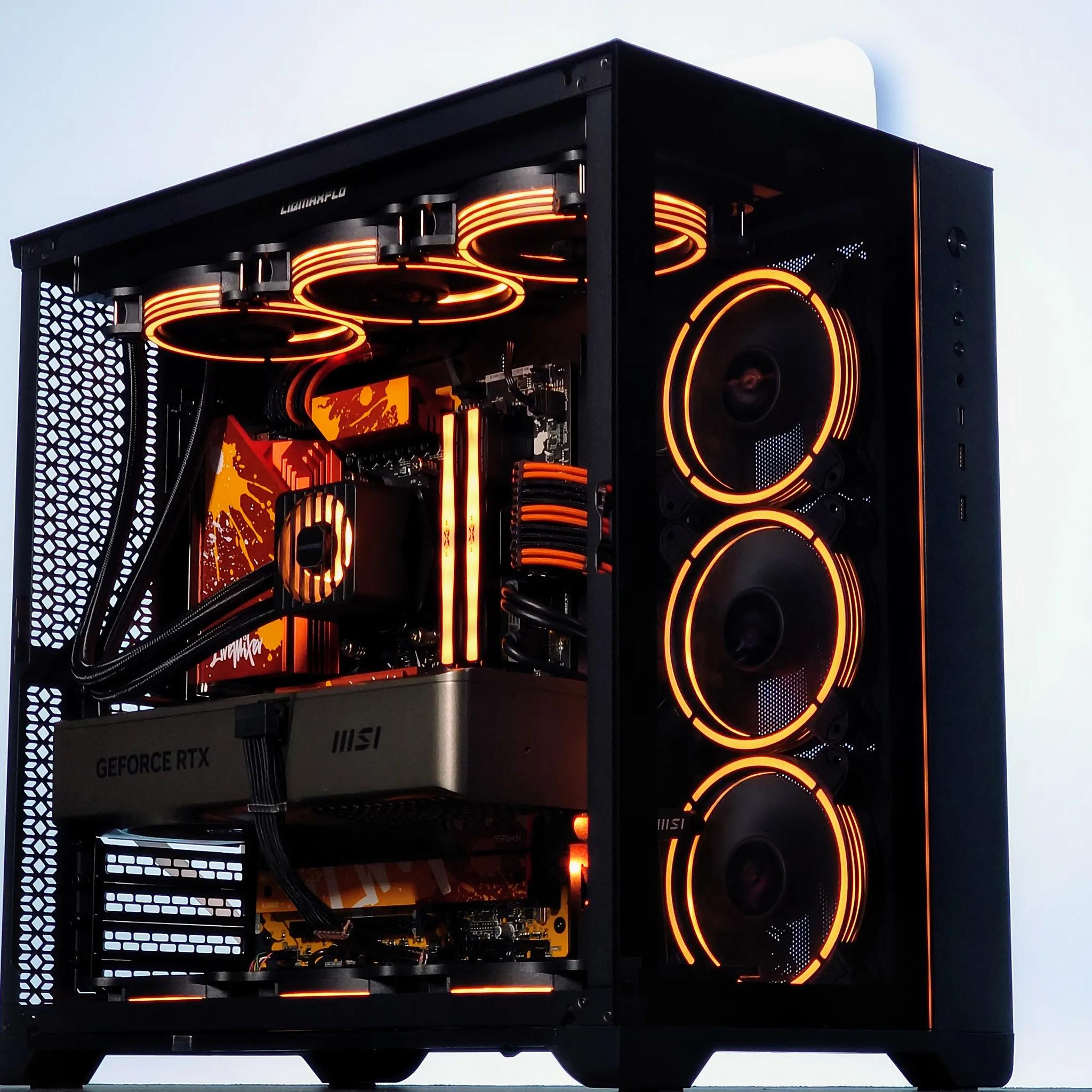🧡🏎️Extreme Gaming PC🔸Nvidia RTX 4080 Super 16GB🔸AMD Ryzen 7 7800X3D🔸32GB DDR5🔸2TB