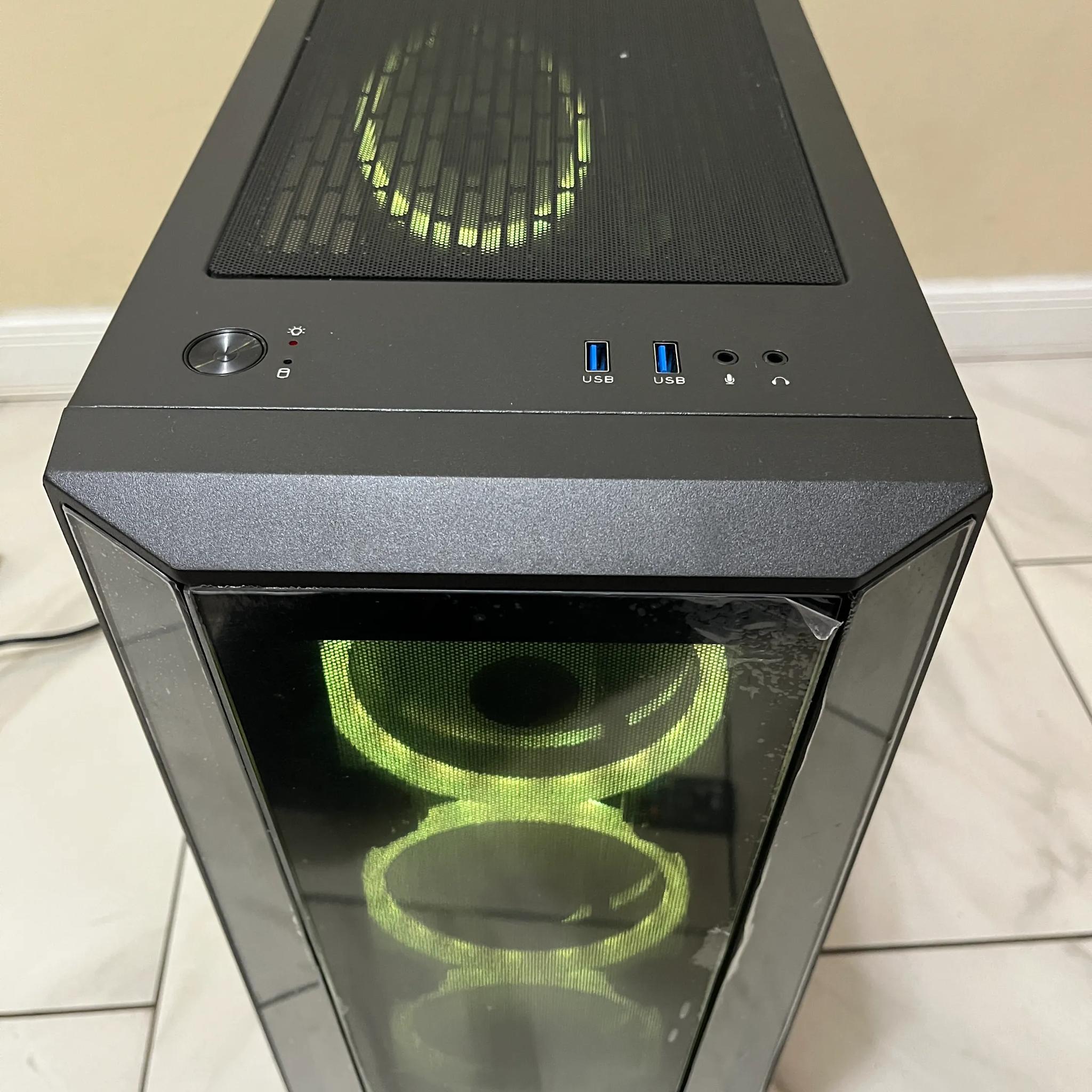 🟢🔵Budget Gaming PC– RGB Case w/ Remote- Intel i7-6700, GTX 970, Wi-Fi, 1.6 TB Storage & 12GB RAM 🔥🖥️