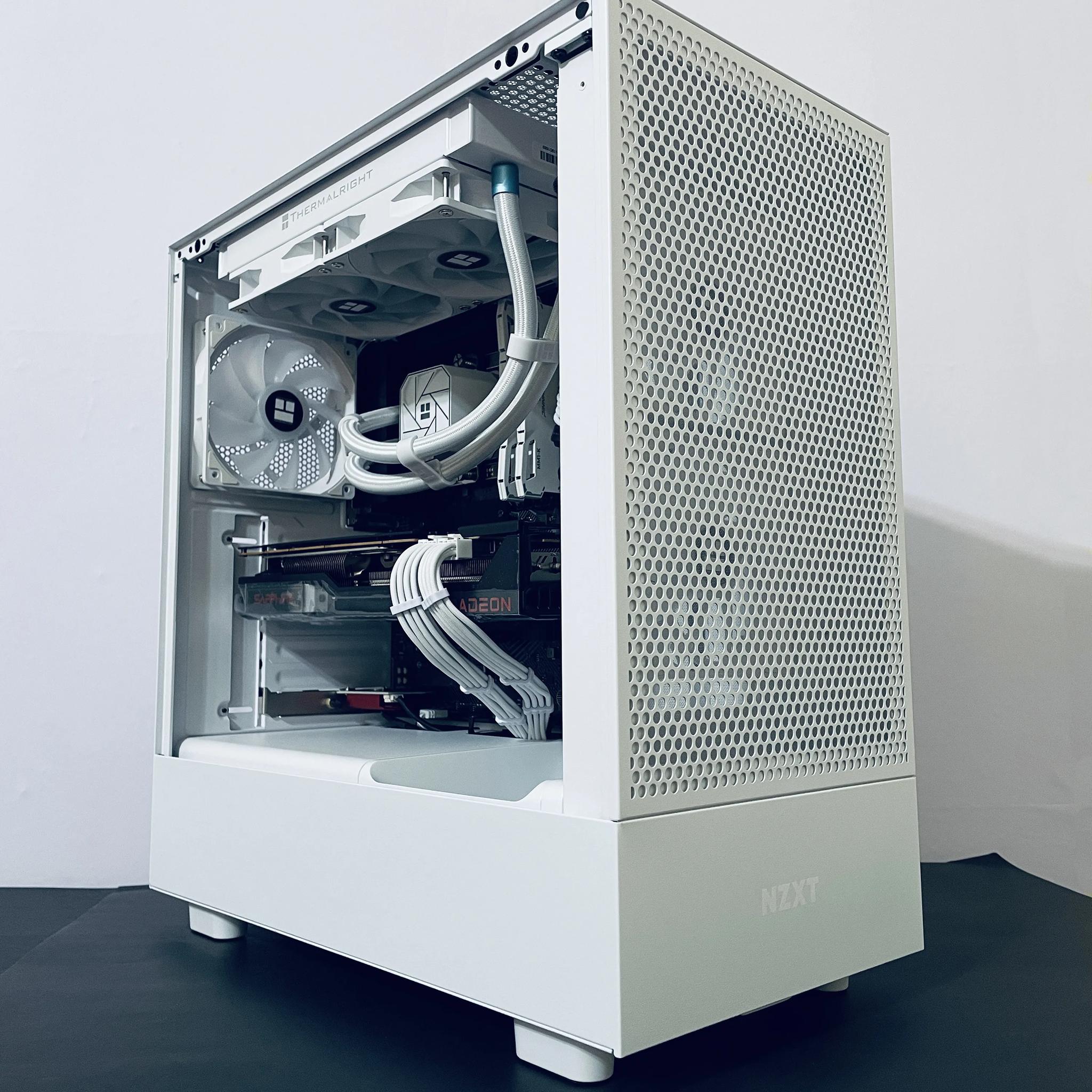 ❄️Liquid Cooled 4K/1440p White Gaming PC - RX 6800 XT 16GB ● i5 12600KF ● 32GB RAM ● 1TB NVMe SSD