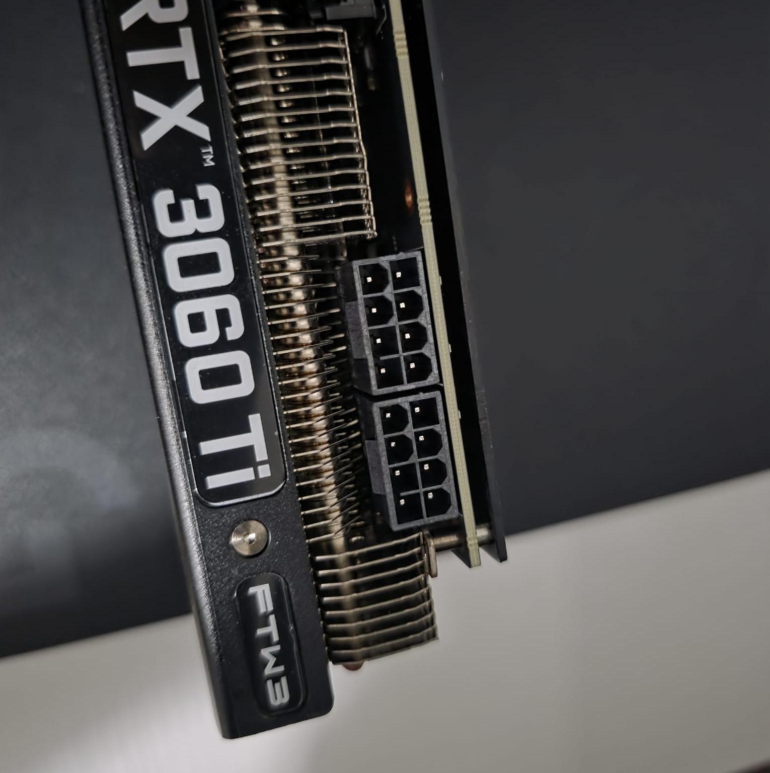 EVGA FTW3 ULTRA 3060 TI USED ONLY IN A GAMING PC