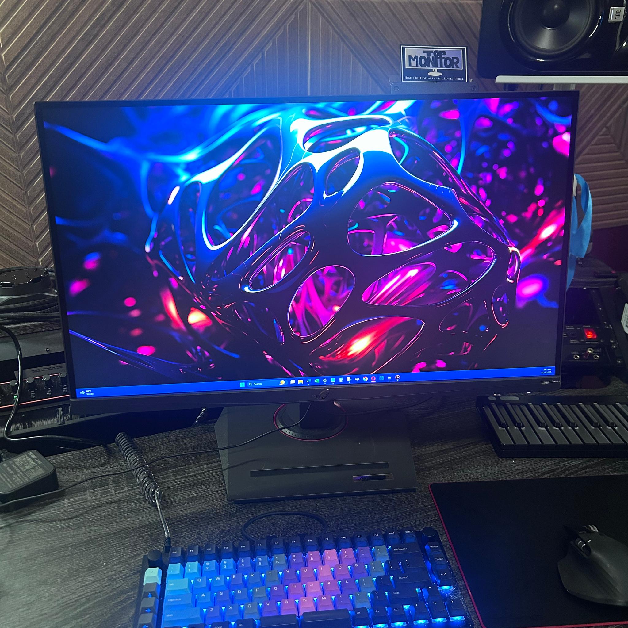RoG 27" 2K (180Hz Refresh Rate) (2560x1440p) Gaming Monitor