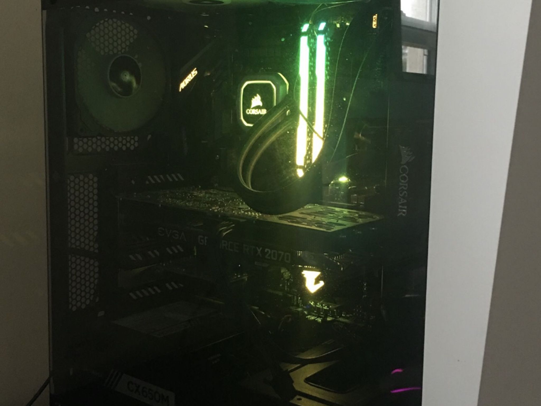 Custom Built Gaming PC i7-8700k RTX 2070 2TB HDD 250GB SSD 512GB M.2