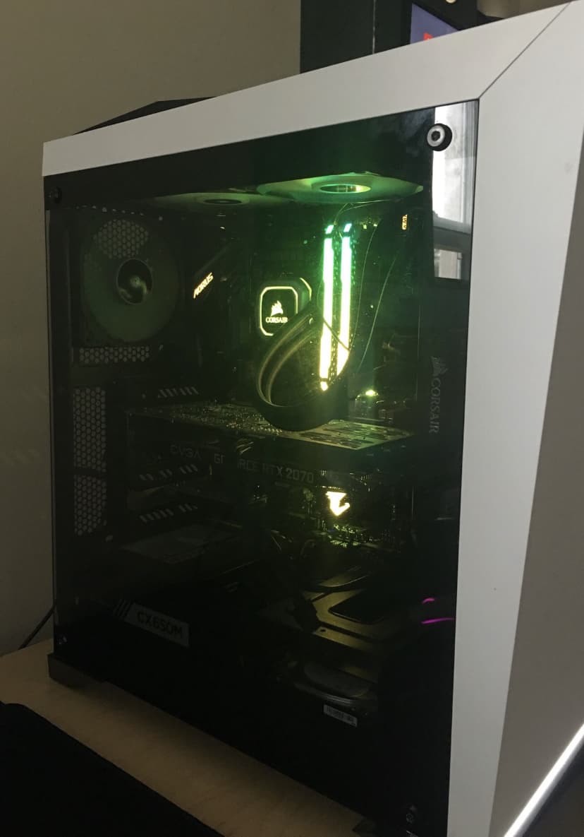 Custom Built Gaming PC i7-8700k RTX 2070 2TB HDD 250GB SSD 512GB M.2