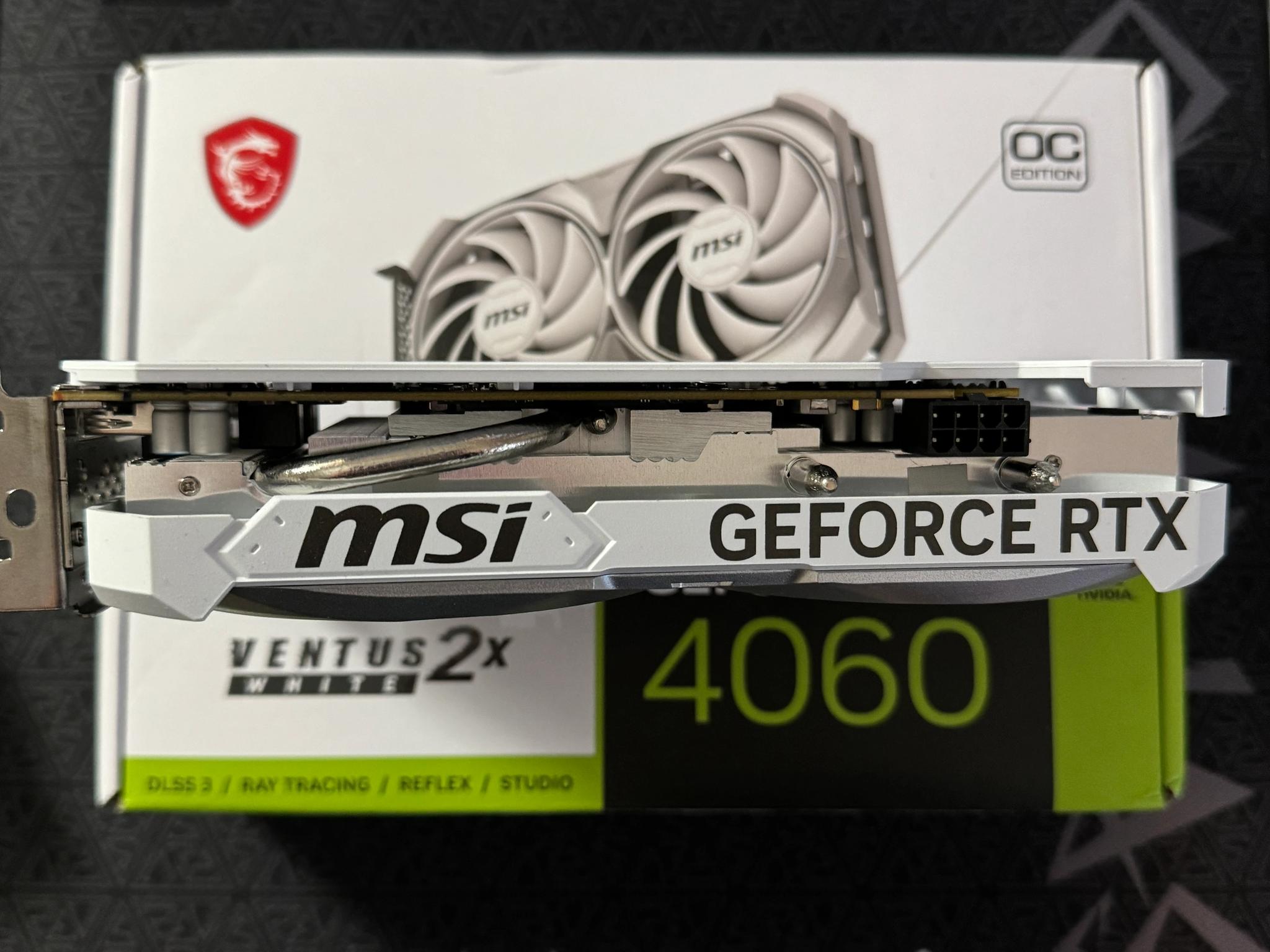 MSI Ventus 2x RTX 4060 - White