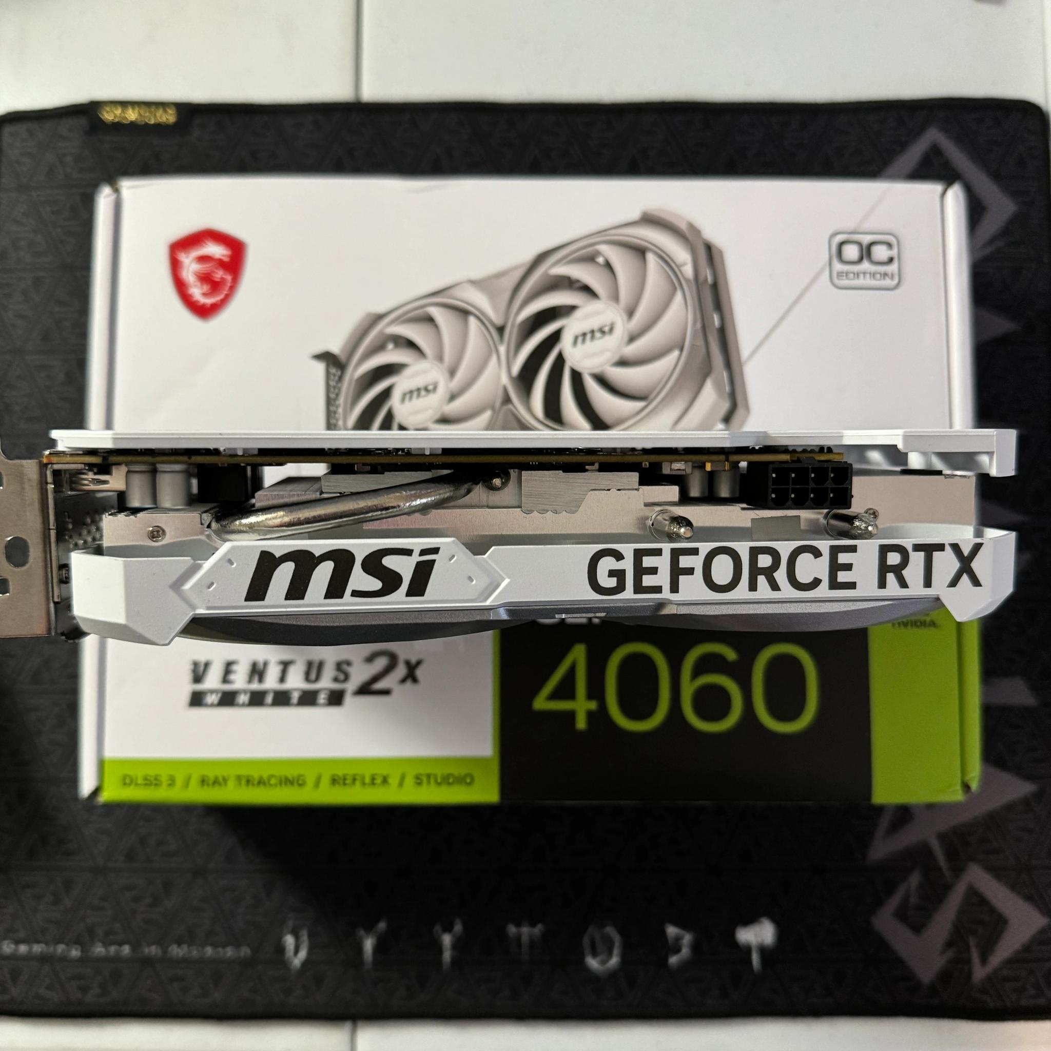 MSI Ventus 2x RTX 4060 - White