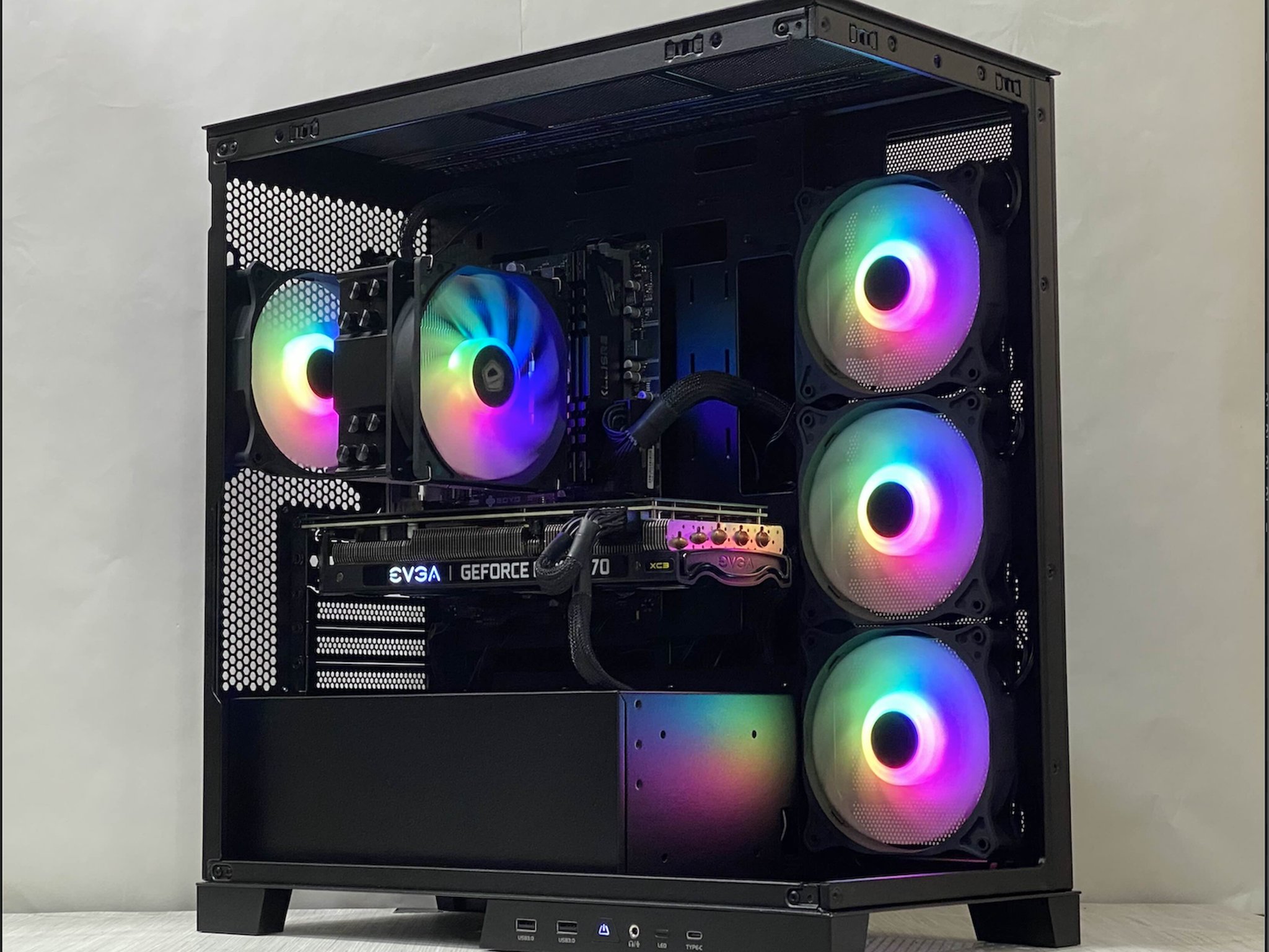 RTX 3070, Ryzen 5 5600, 32GB DDR4, 1TB NVMe SSD, WiFi - Gaming PC w/ Windows Activated