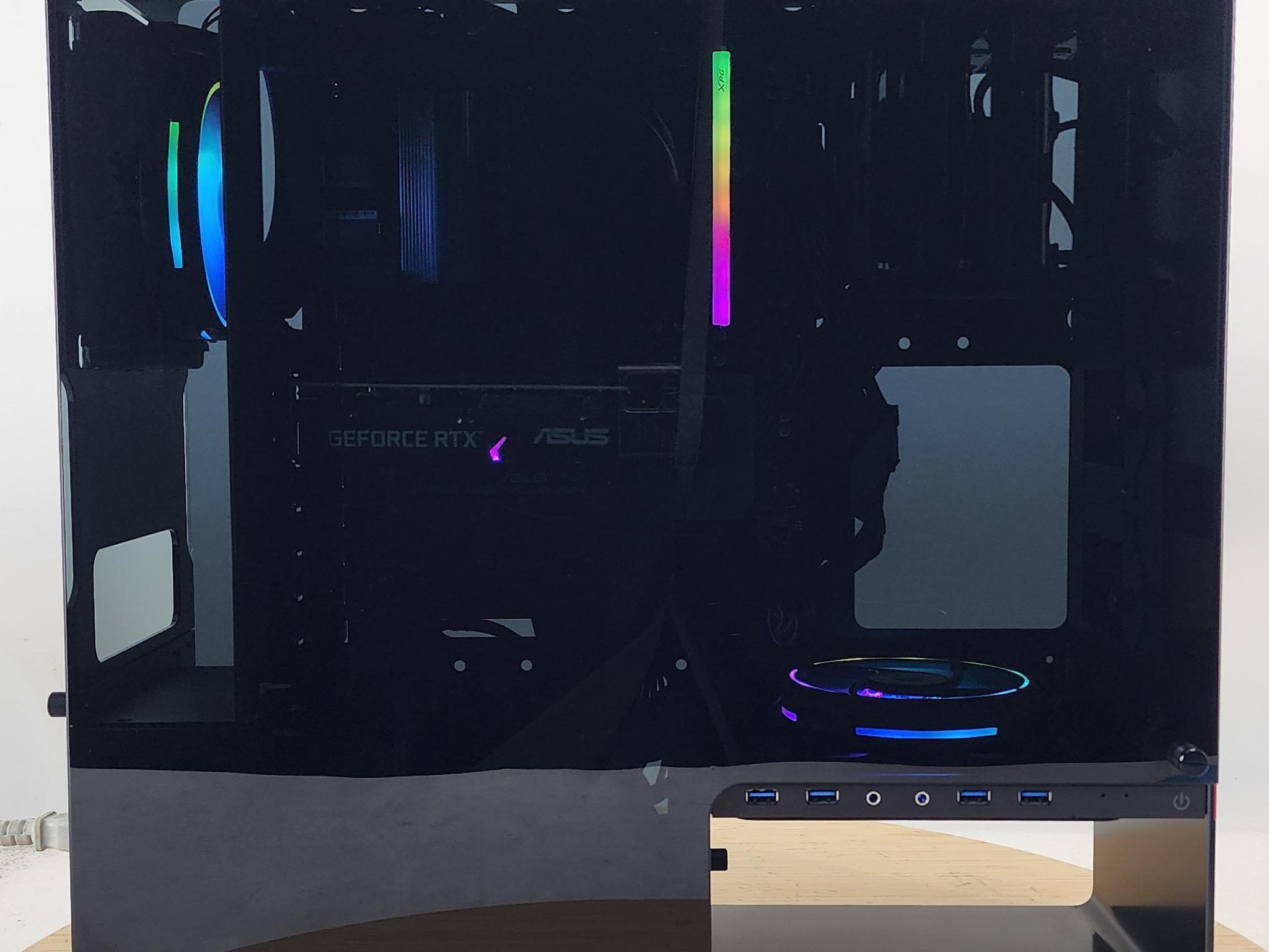 Gaming PC Ryzen 5 8500G 16GB RAM 240GB SSD+2TB HDD RTX 3060 Ti 8G Win11 Computer