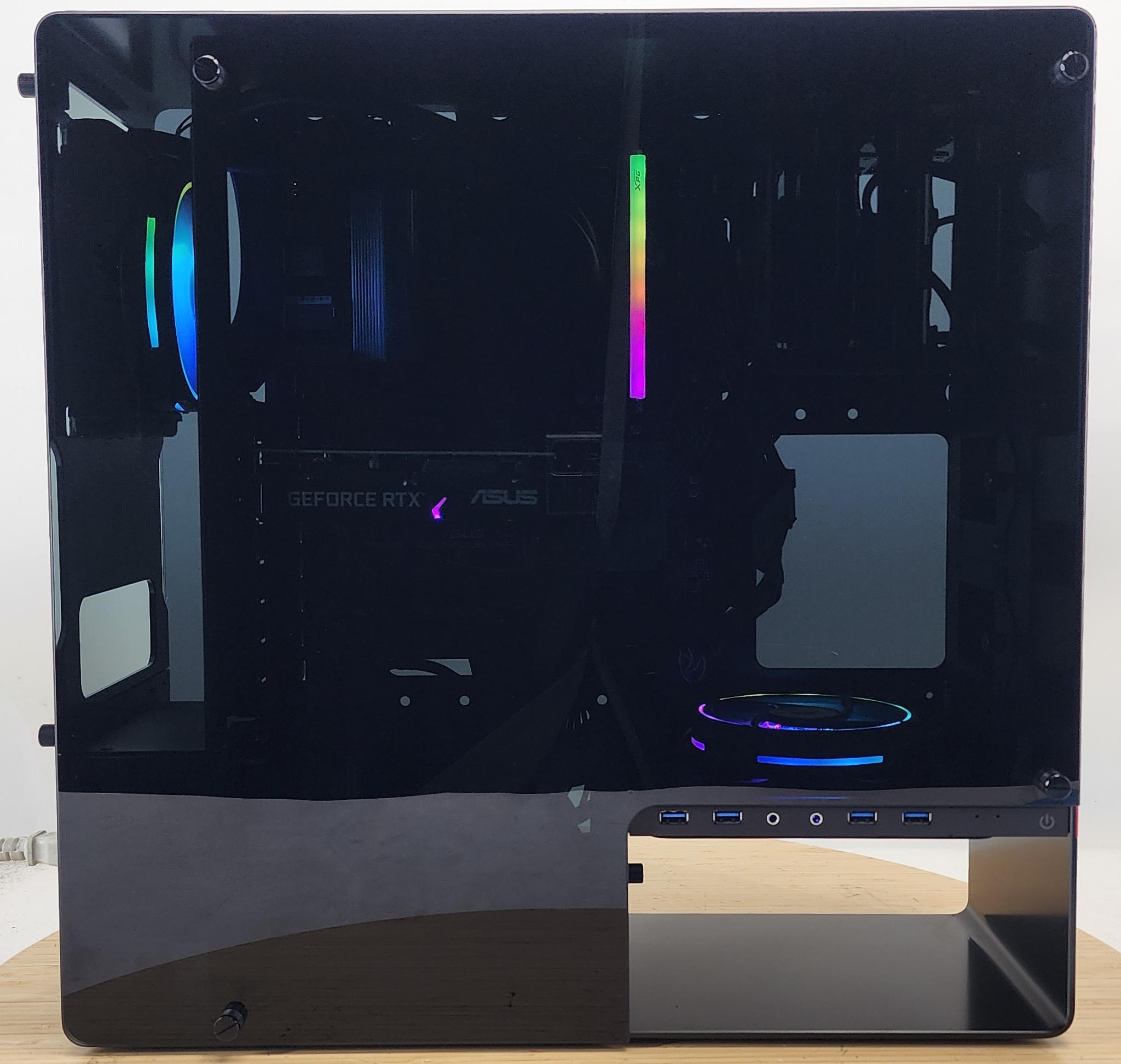 Gaming PC Ryzen 5 8500G 16GB RAM 240GB SSD+2TB HDD RTX 3060 Ti 8G Win11 Computer