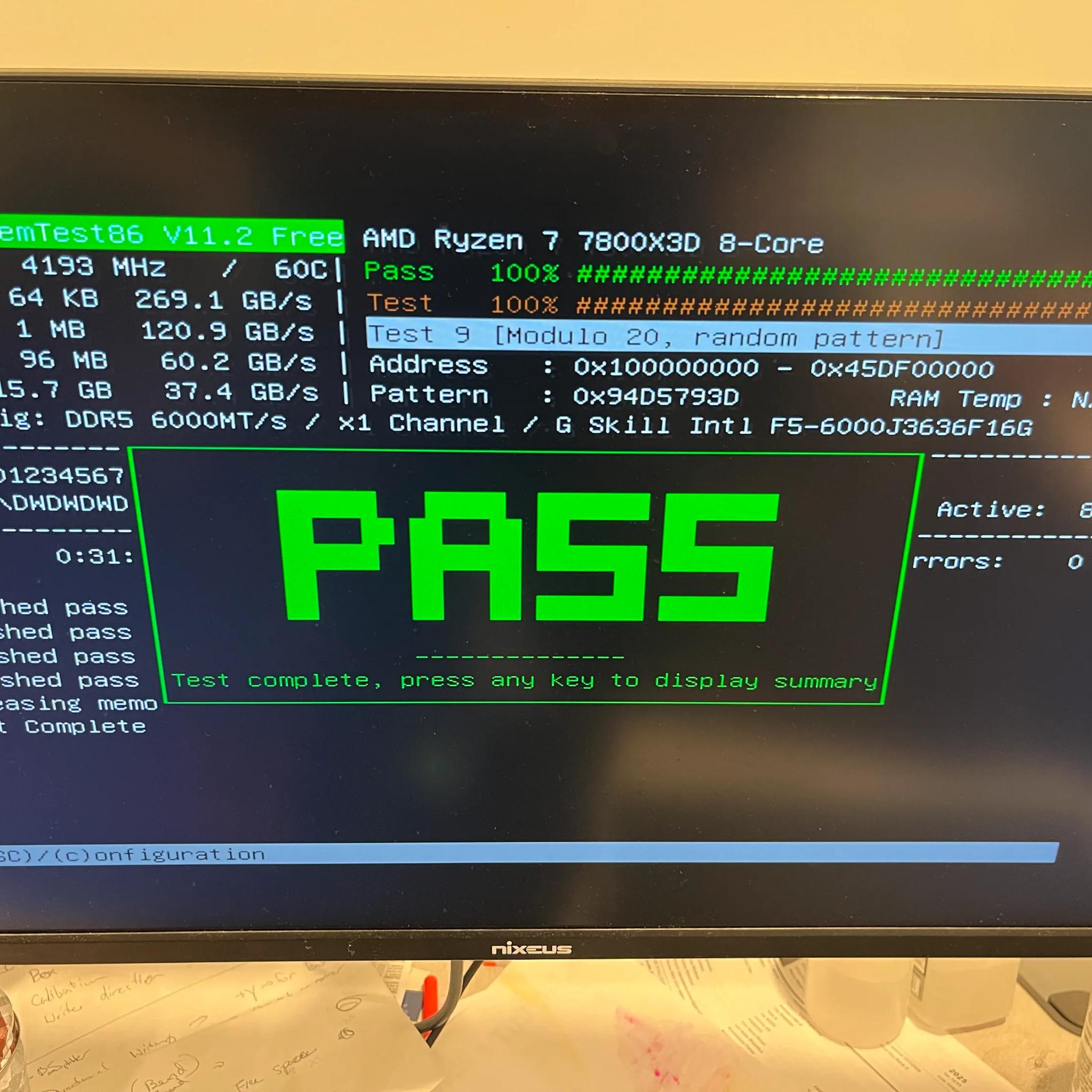 G.Skill DDR5 6000 MT/s 1x16G