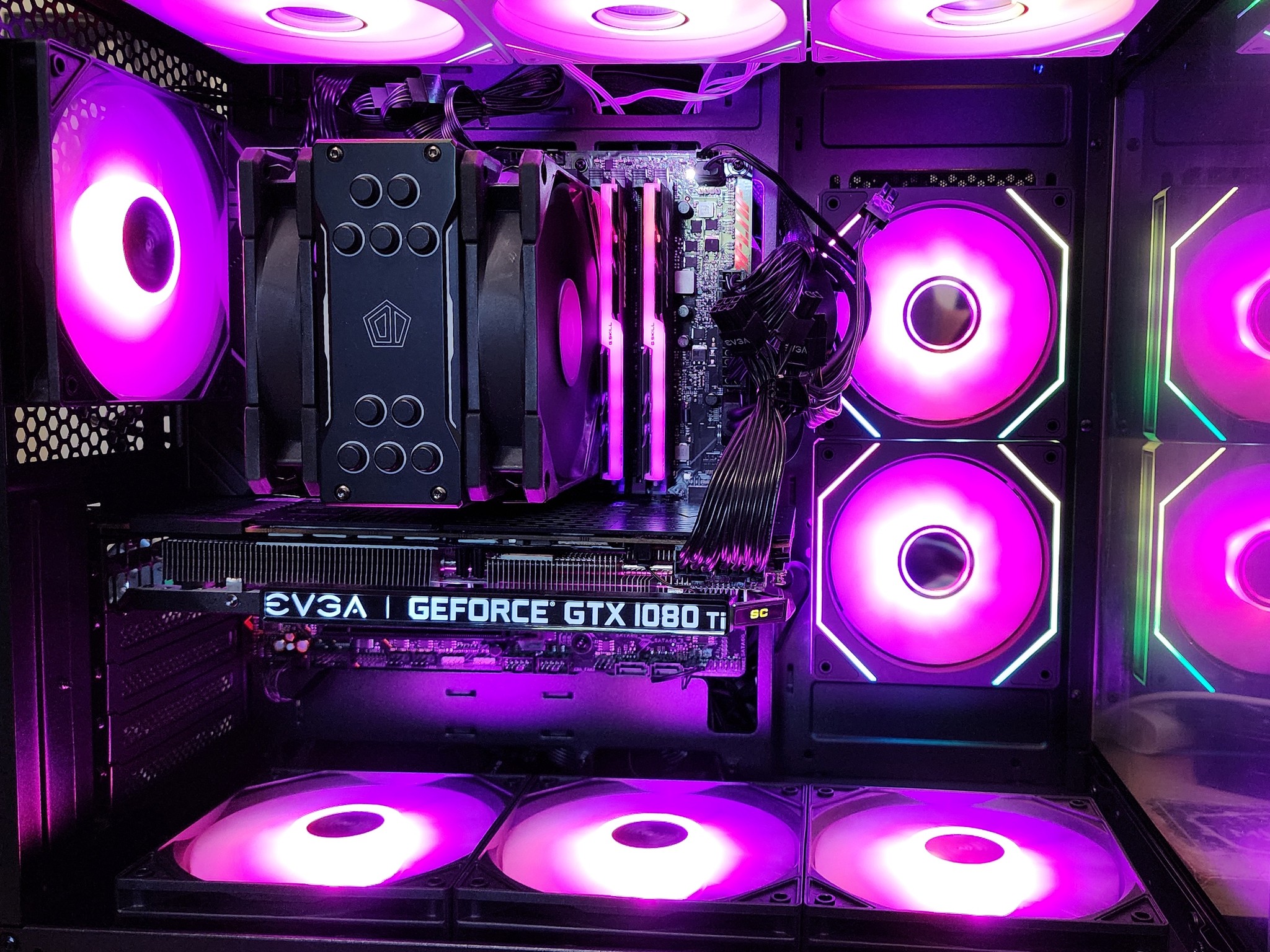 Gaming PC i5 12400 GeForce 1080 ti EVGA Gaming SC 32GB Ram New Build