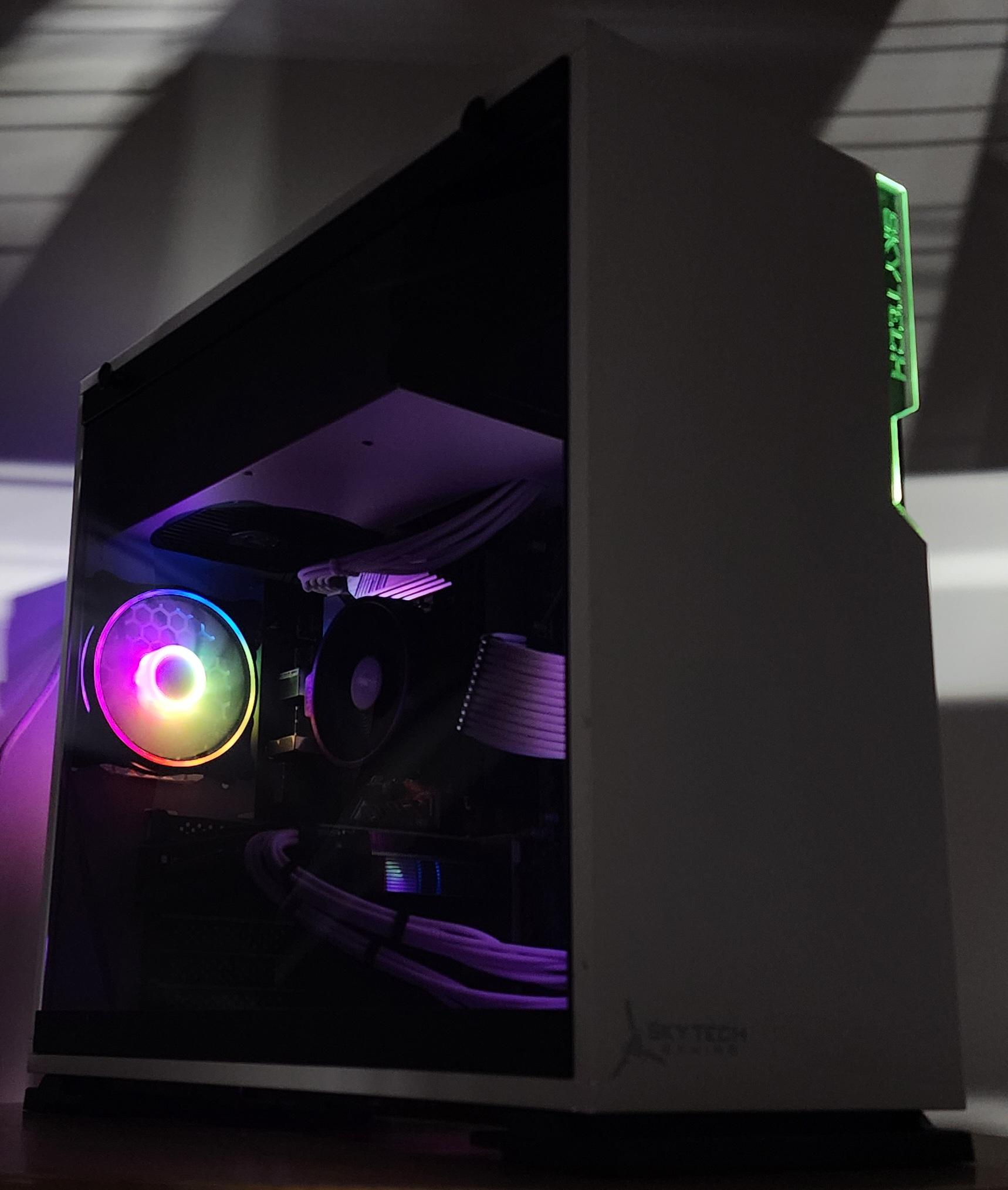 Gaming PC Ryzen 5 5500 16GB RAM 500GB SSD RTX 3060 Ti 8GB Windows 11 Computer