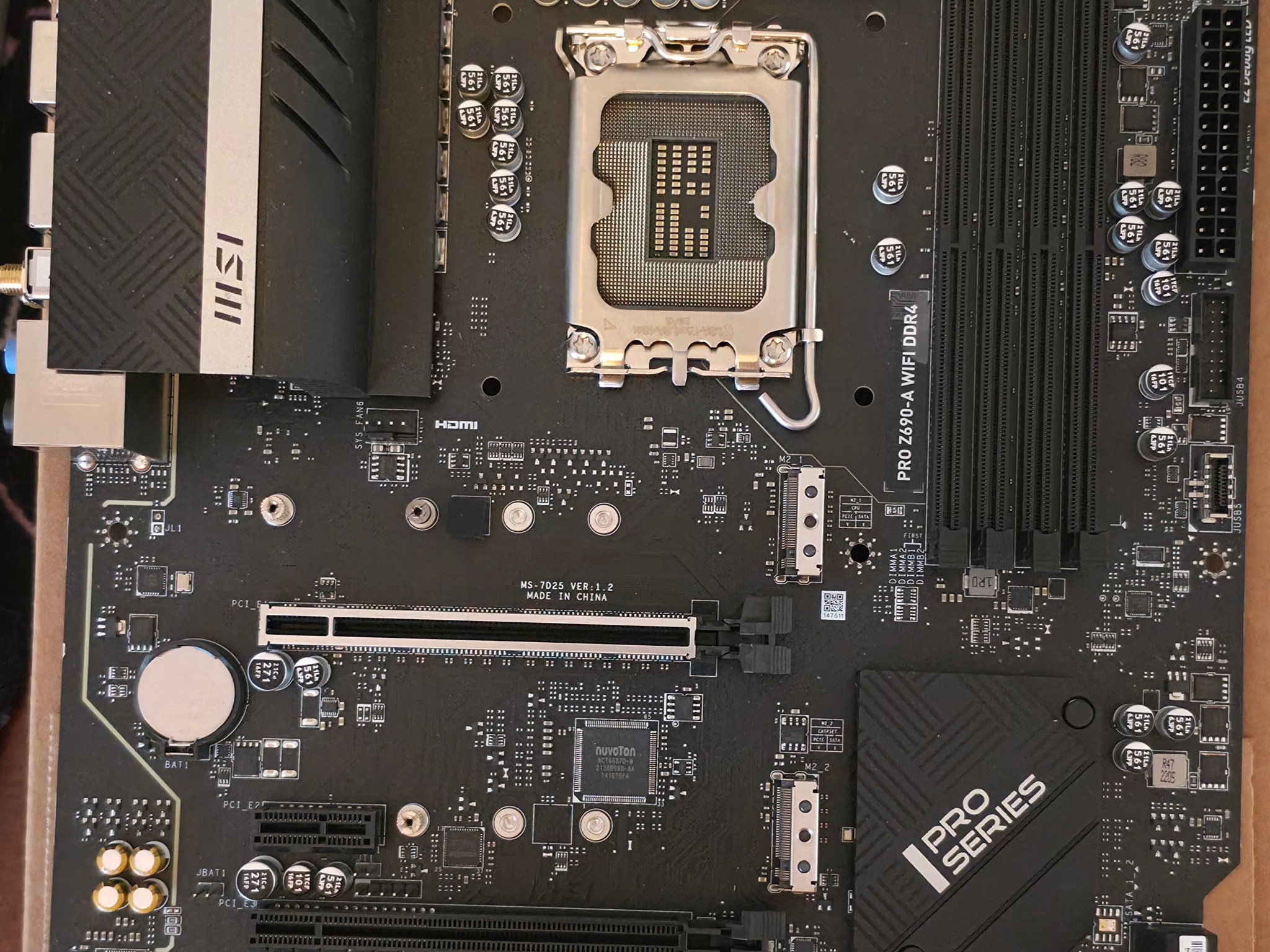 MSI Pro Z690-A WIFI DDR4