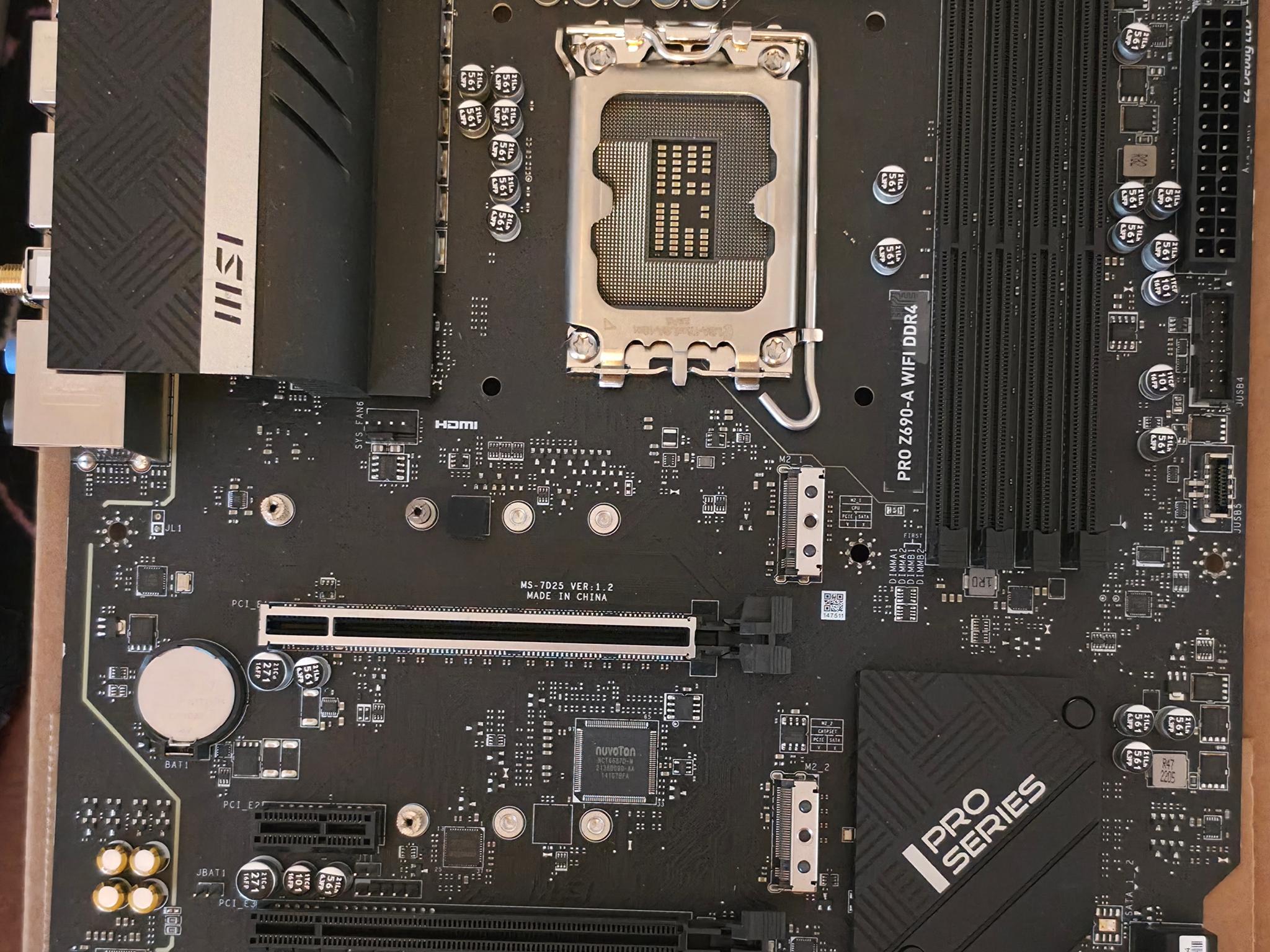 MSI PRO Z690-A WIFI DDR4 - Image 1