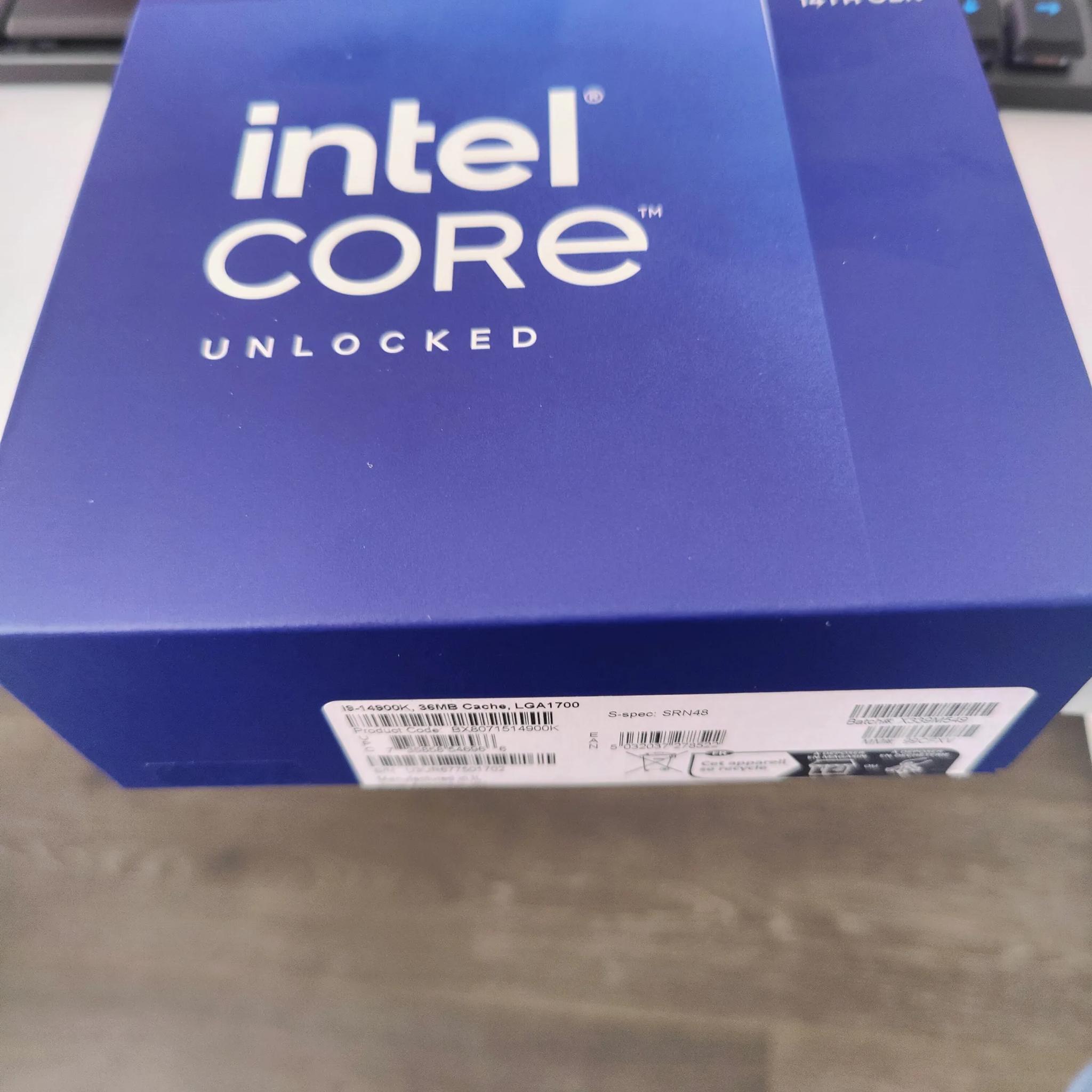 Intel i9 14900k bnib