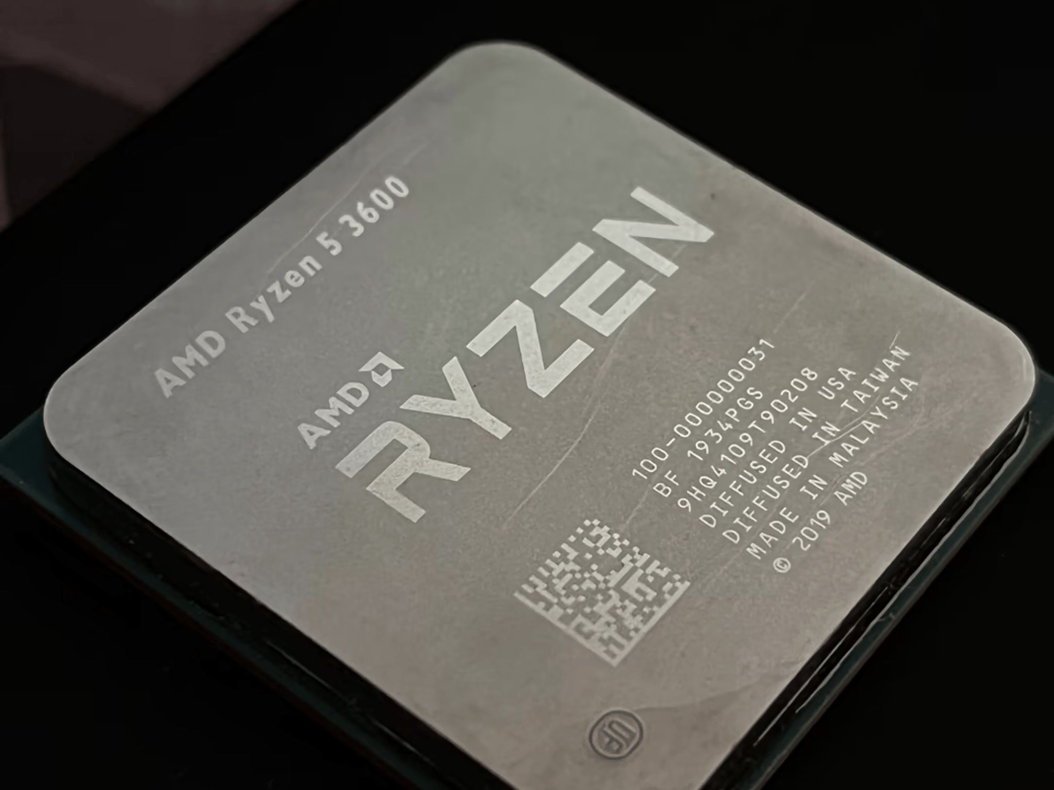 Used Ryzen 5 3600 CPU 3.6 GHz 