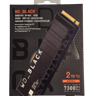 2TB WD Black SN850X NVMe 2TB SSD w/Heatsink for PS5 or PC