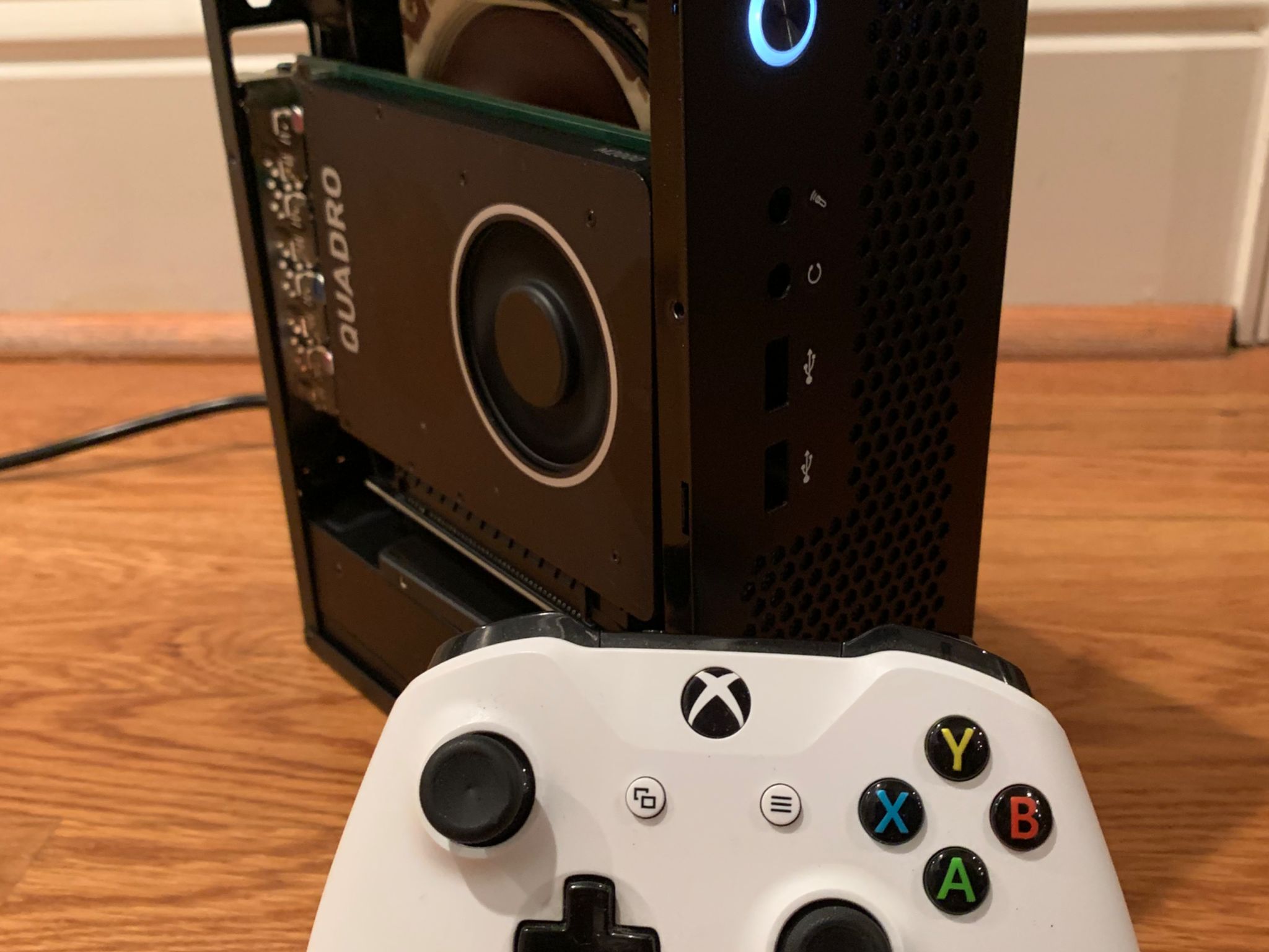 i5 7600T M2000 QUADRO 4GB MINI GAMING PC 16GB DDR4 RAM 500GB SSD WINDOWS 10 INSTALLED AND ACTIVATED