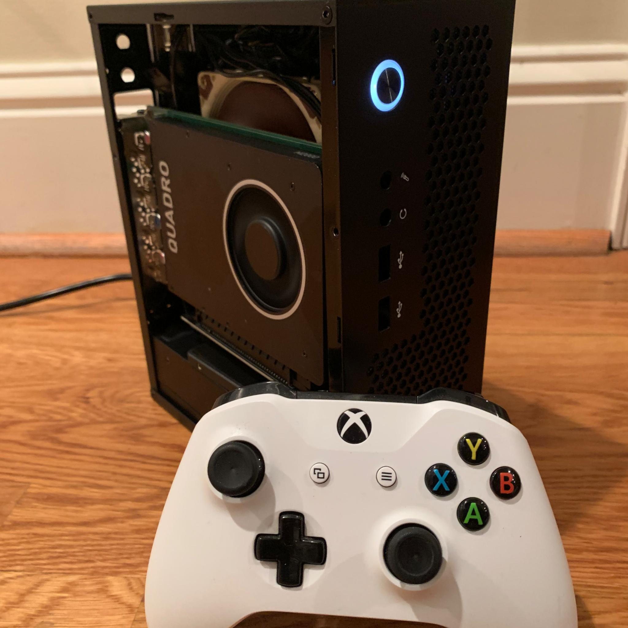 i5 7600T M2000 QUADRO 4GB MINI GAMING PC 16GB DDR4 RAM 500GB SSD WINDOWS 10 INSTALLED AND ACTIVATED