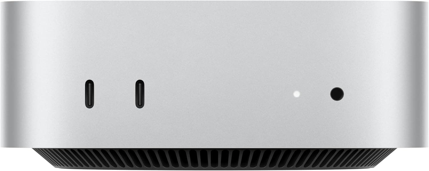 M4 Mac Mini 2025 - Apple, 16GB Unified Memory, 256GB SSD Storage