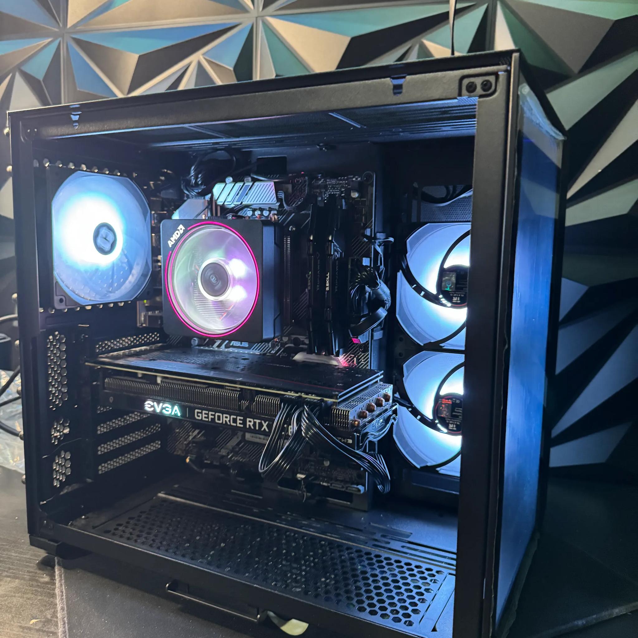 🖤 Black Mamba Gaming PC 🖤 | Ryzen 7| RTX 3060Ti| 32 GB DDR4| 1.25 TB NVMe
