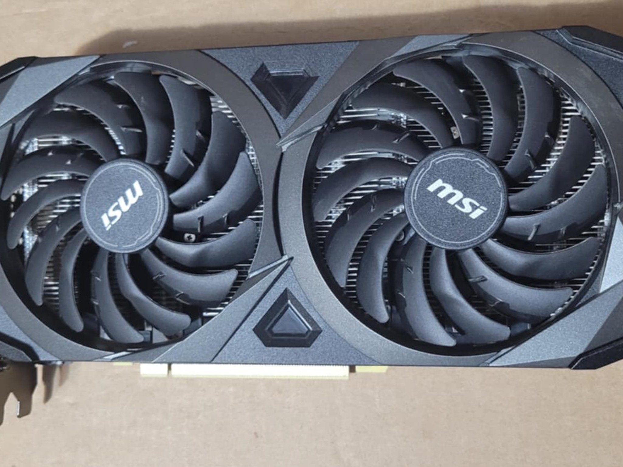 3070 MSI Ventus 2X 8GB GPU 2 fan