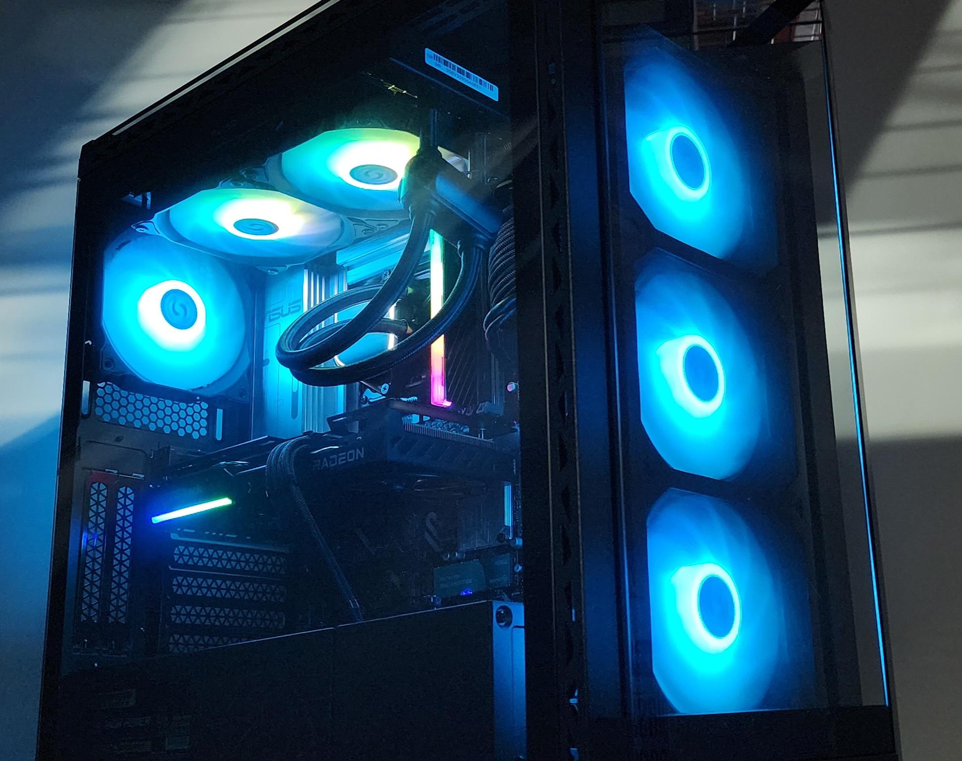 Gaming PC Ultra 5 250KF 16GB RAM 1TB SSD RX 9060 8GB Windows 11 Computer