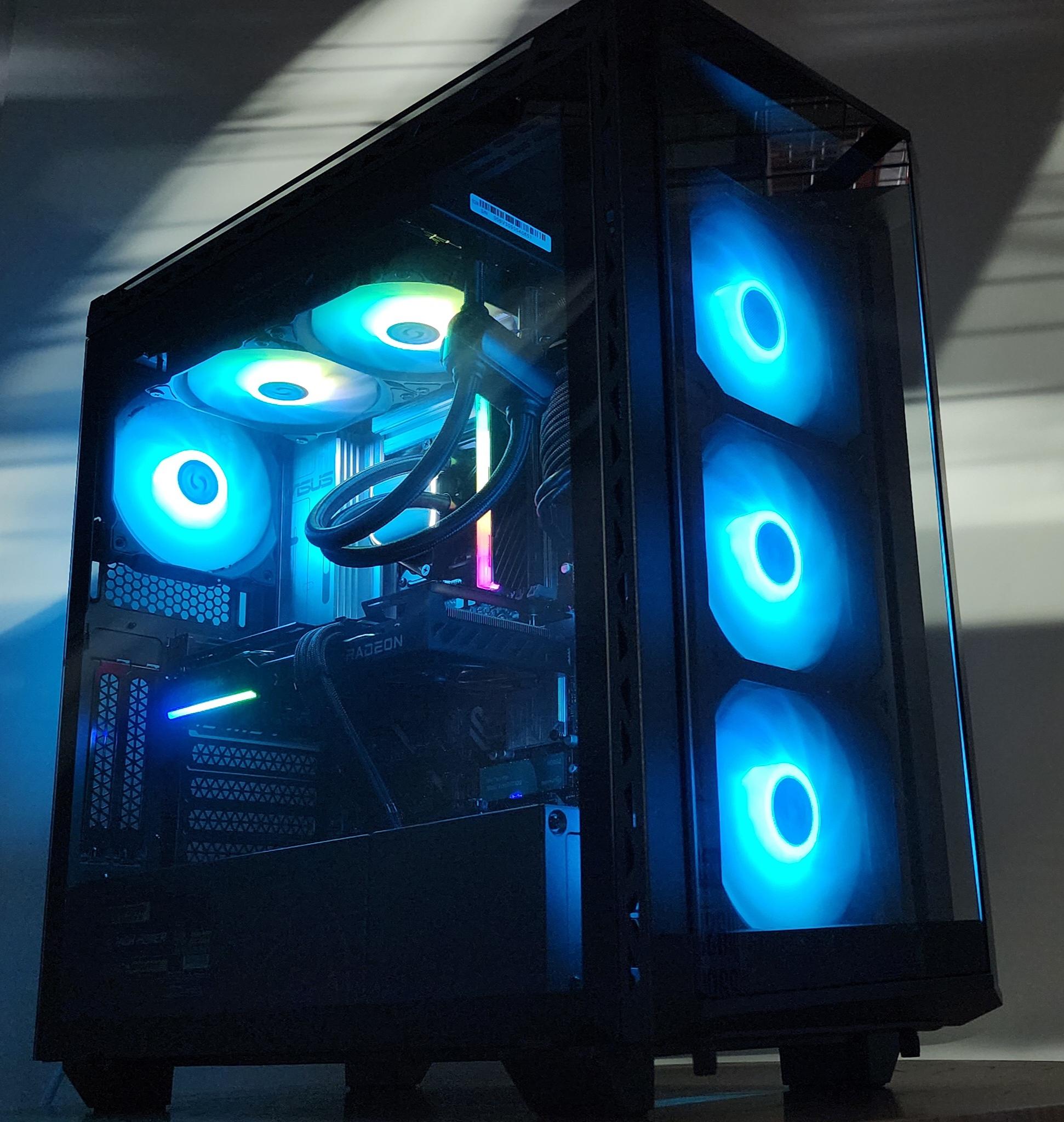 Gaming PC Ultra 5 250KF 16GB RAM 1TB SSD RX 9060 8GB Windows 11 Computer