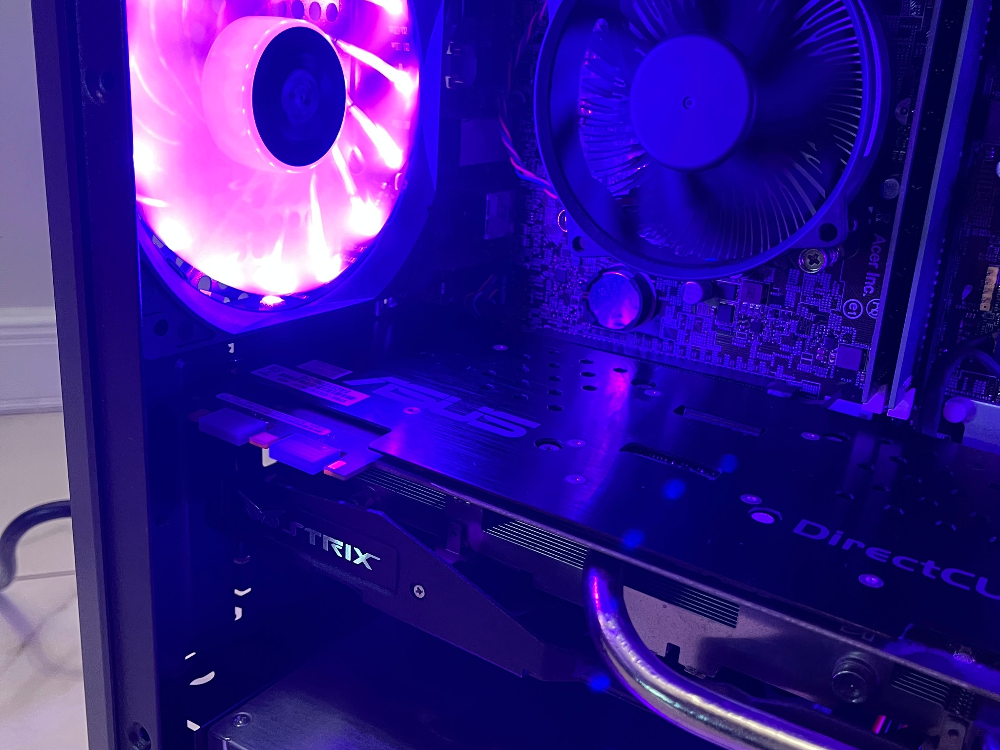 NVIDIA GTX 970, Intel Core i5-7400, 12GB RAM, 870 GB Storage - Budget RGB Gaming PC w/ Wi-Fi + BT