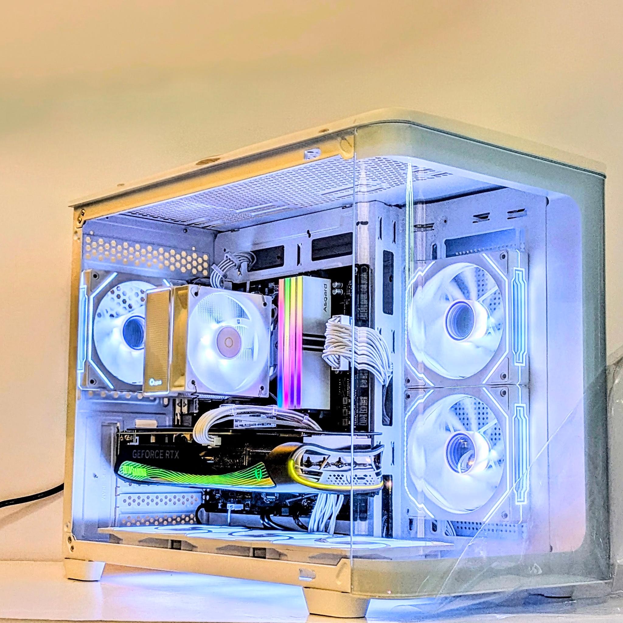 1440P/4K Gaming Beast🔥⚪|RTX 4070TI|32GB RAM|Ryzen 9|2TB Storage|Wi-Fi+ BT| Windows 11