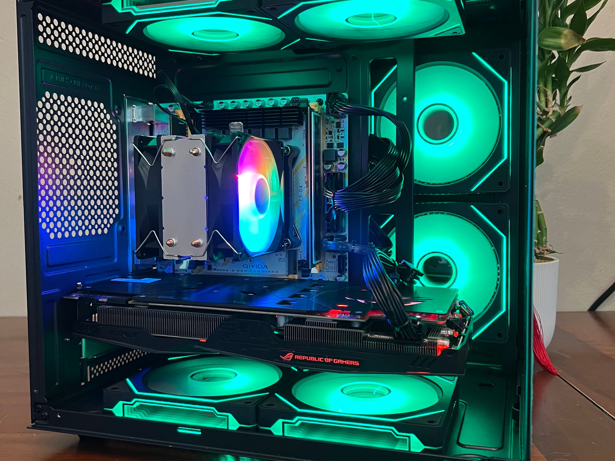 Intel 10 Core Gaming PC GTX 1070 1.2tb Storage 32GB RAM WIFi WINDOWS 11 Pro