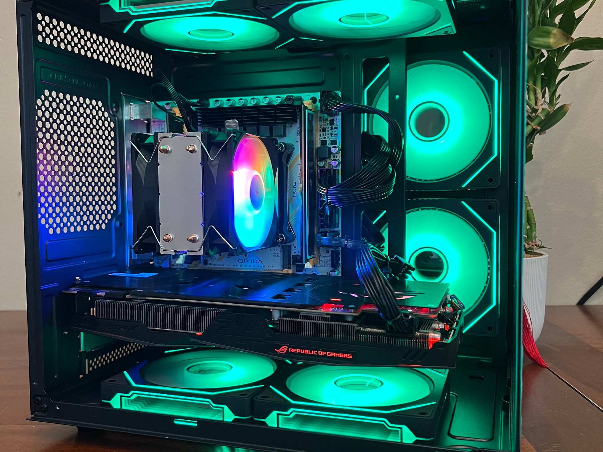 Intel 10 Core Gaming PC GTX 1070 1.2tb Storage 32GB RAM WIFi WINDOWS 11 Pro
