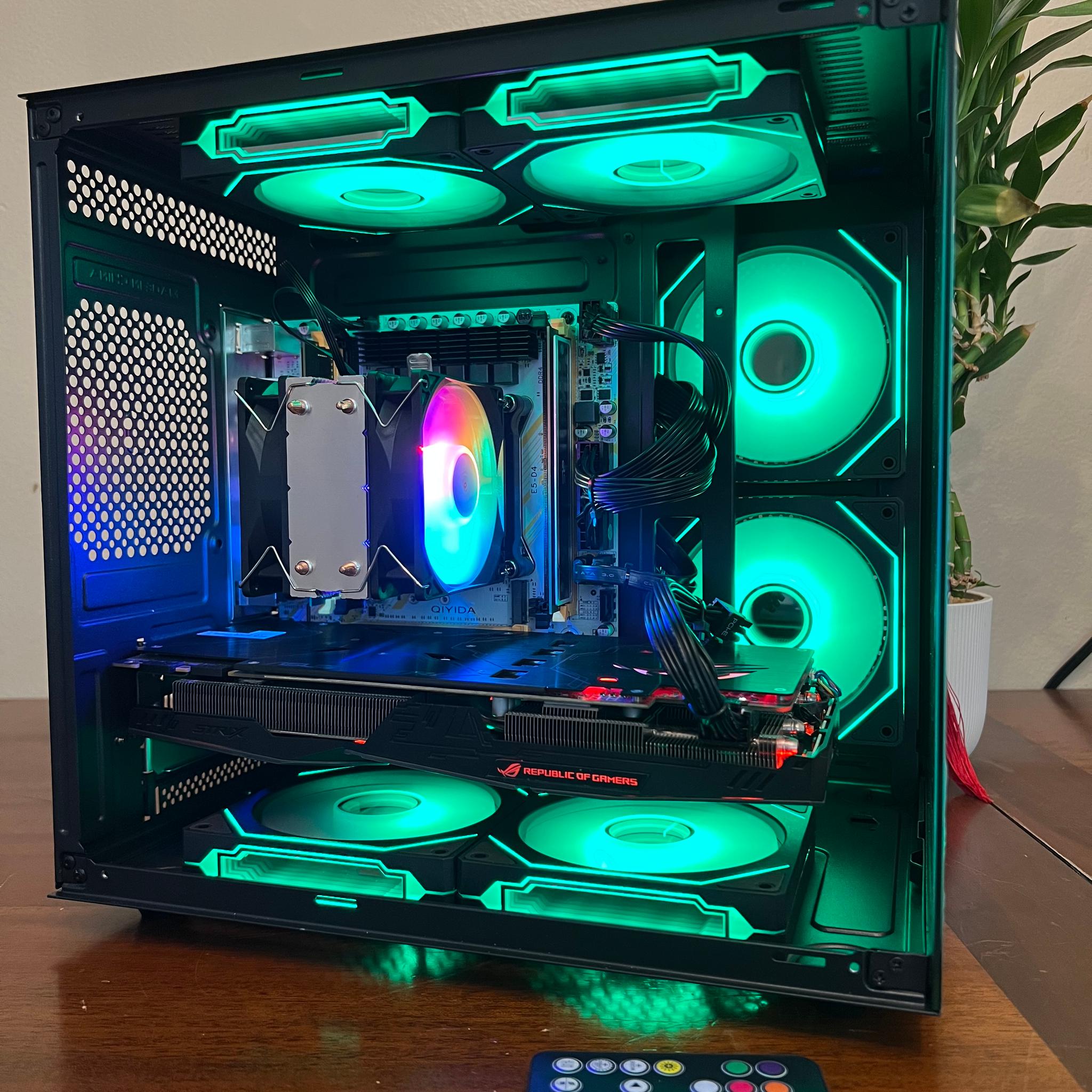 Intel 10 Core Gaming PC GTX 1070 1.2tb Storage 32GB RAM WIFi WINDOWS 11 Pro