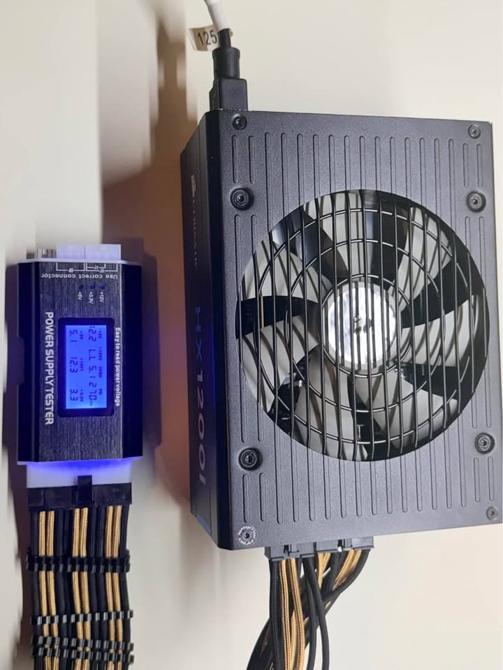 Corsair HX1200i 1200W Platinum Modular PSU with Two CableMod Sets