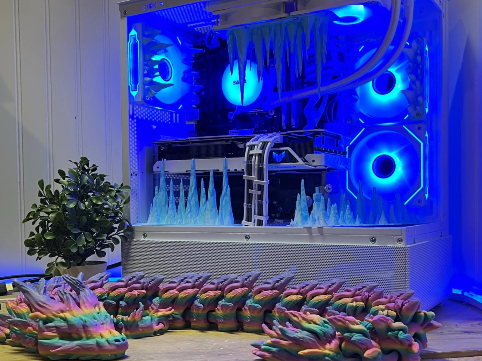 🧊ICE Dragon🧊 1440p/lite4k I5 13600/3080/32g DDR4/1TB gen4NVME/750wattPSU Btier Priced To Sell