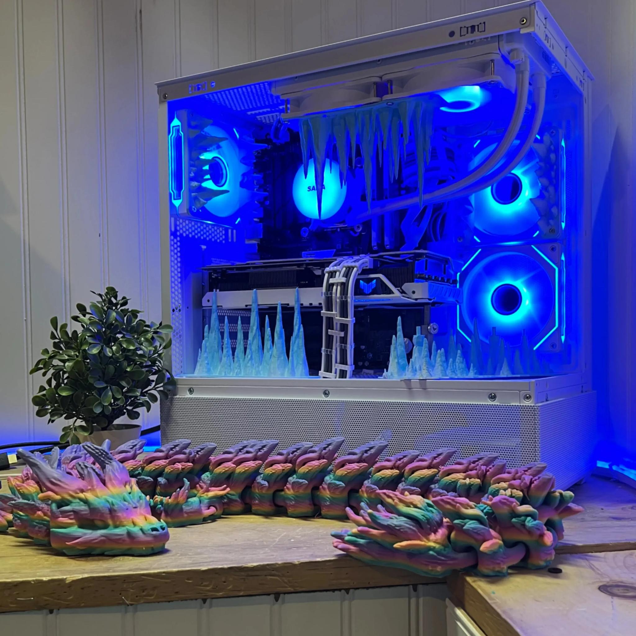 🧊ICE Dragon🧊 1440p/lite4k I5 13600/3080/32g DDR4/1TB gen4NVME/750wattPSU Btier Priced To Sell