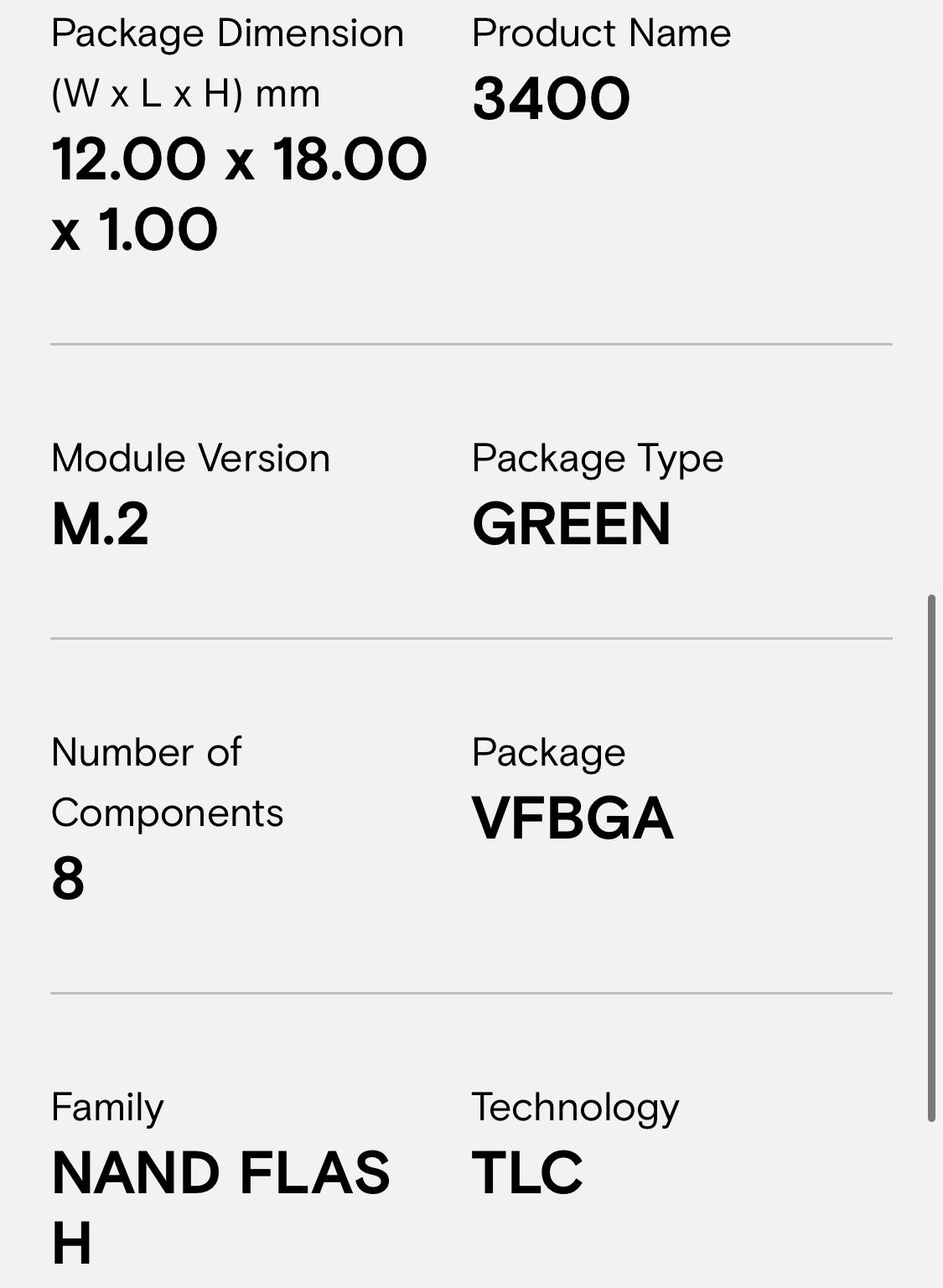 Micron M.2 NVMe Gen4x4 512GB SSD
