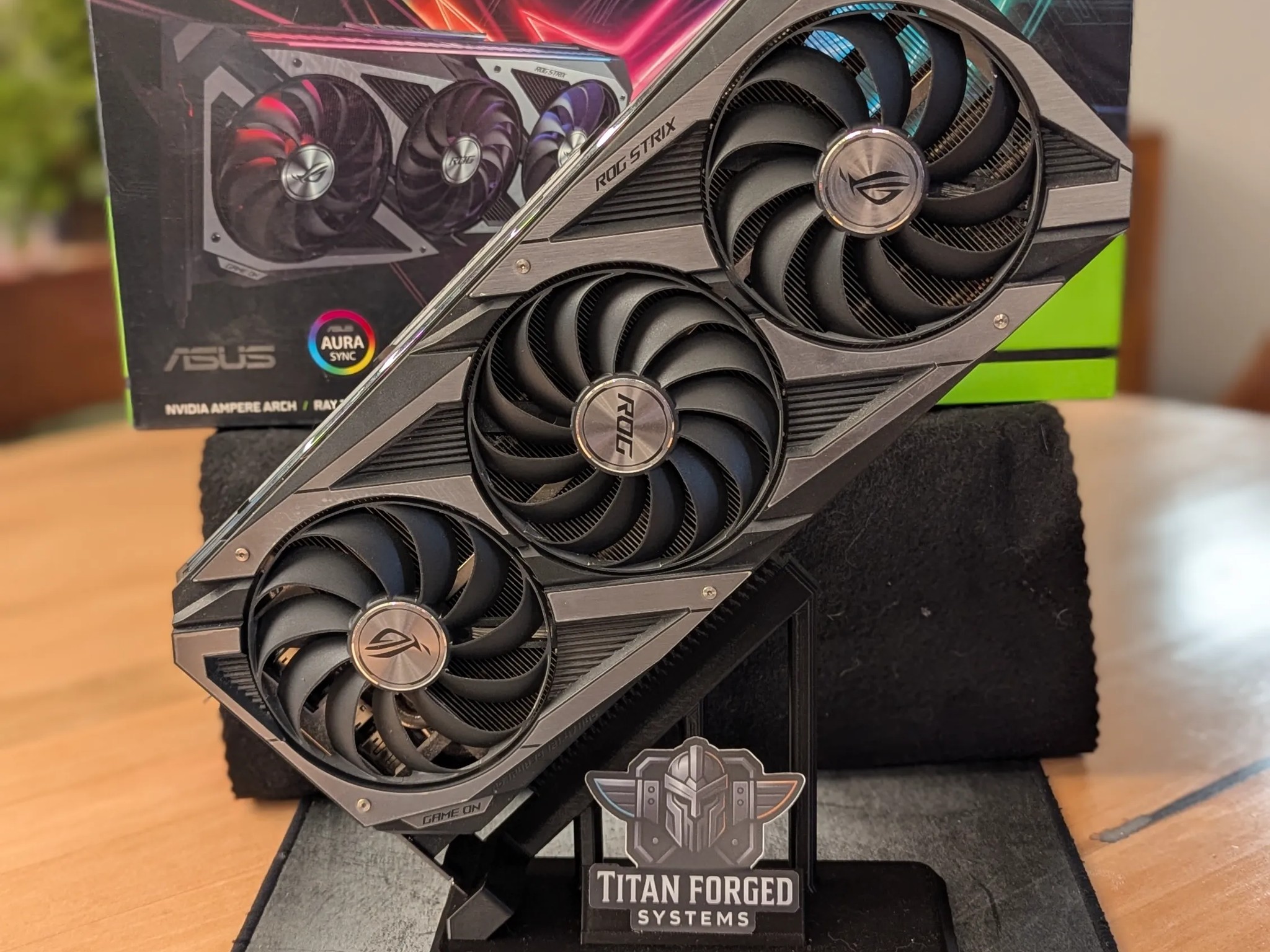 🛡️ ASUS ROG Strix RTX 3070 Ti – Flagship Cooling & Performance 🌀