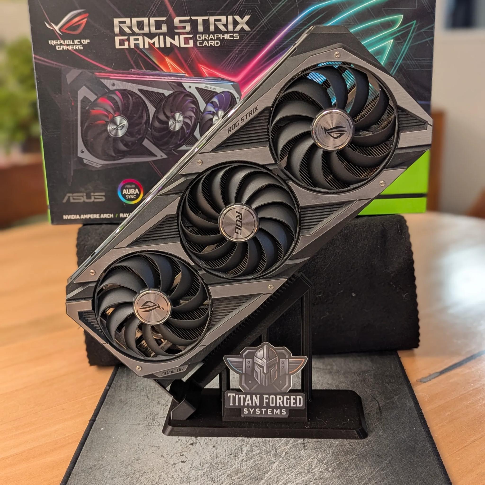 🛡️ ASUS ROG Strix RTX 3070 Ti – Flagship Cooling & Performance 🌀