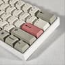 Pink White and Gray Mechanical Wireless Keyboard