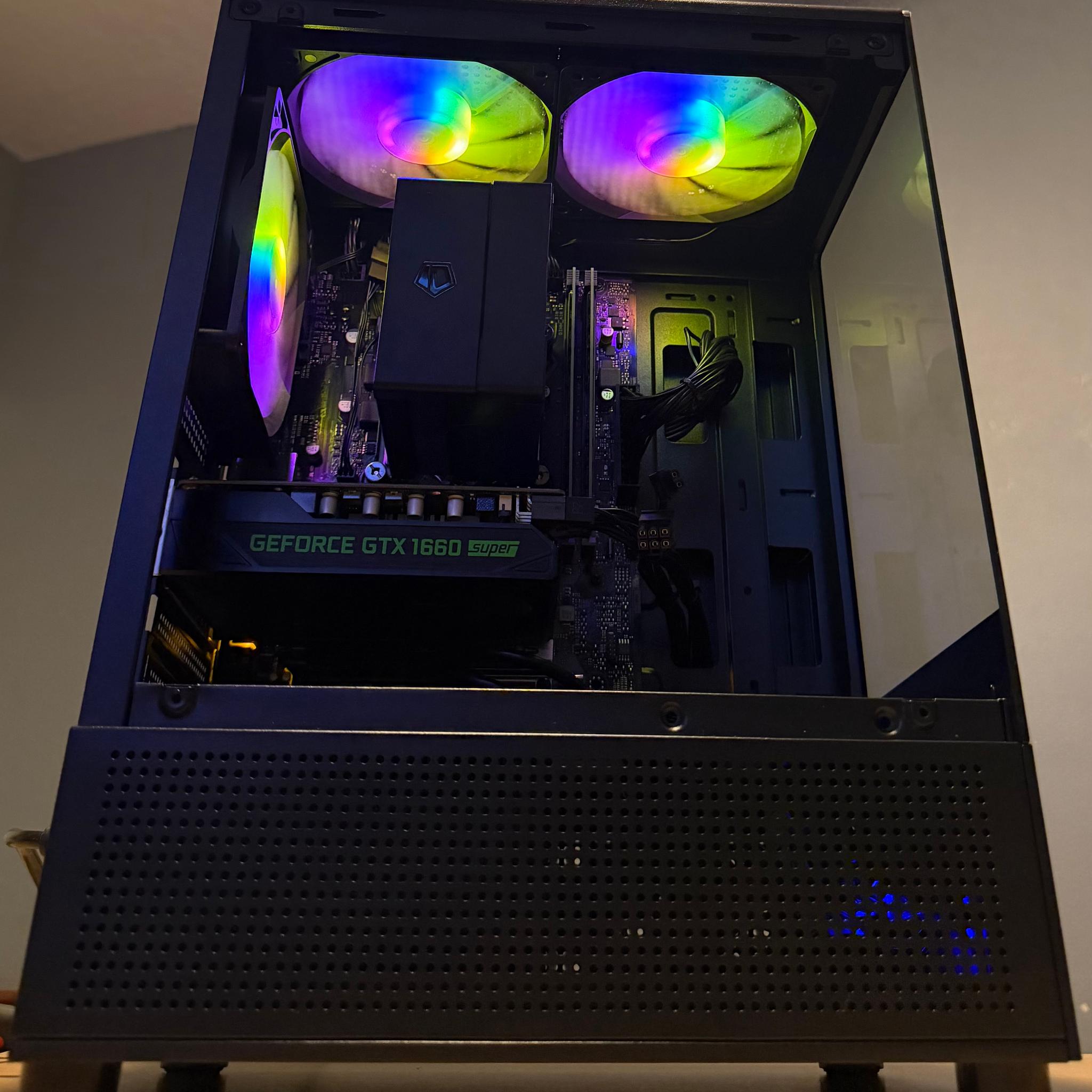 i5 8400 + GTX 1660 SUPER Value Gaming PC | 16GB RAM | 480GB SSD | WIN11 | ETHERNET | FRGB LIGHTING |