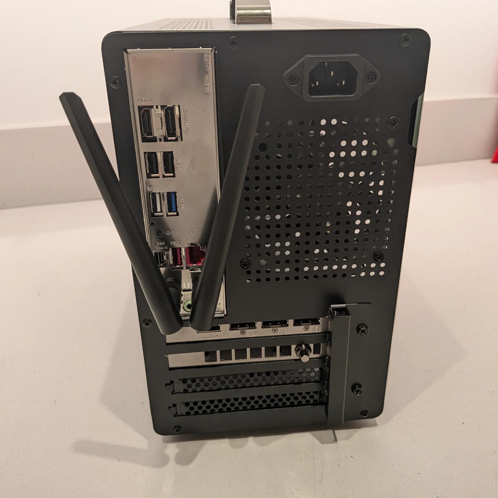 Small Gaming PC, AMD Ryzen 5 7500F, Nvidia RTX 4060 Ti 16GB, 32 GB RAM, 2 TB SSD