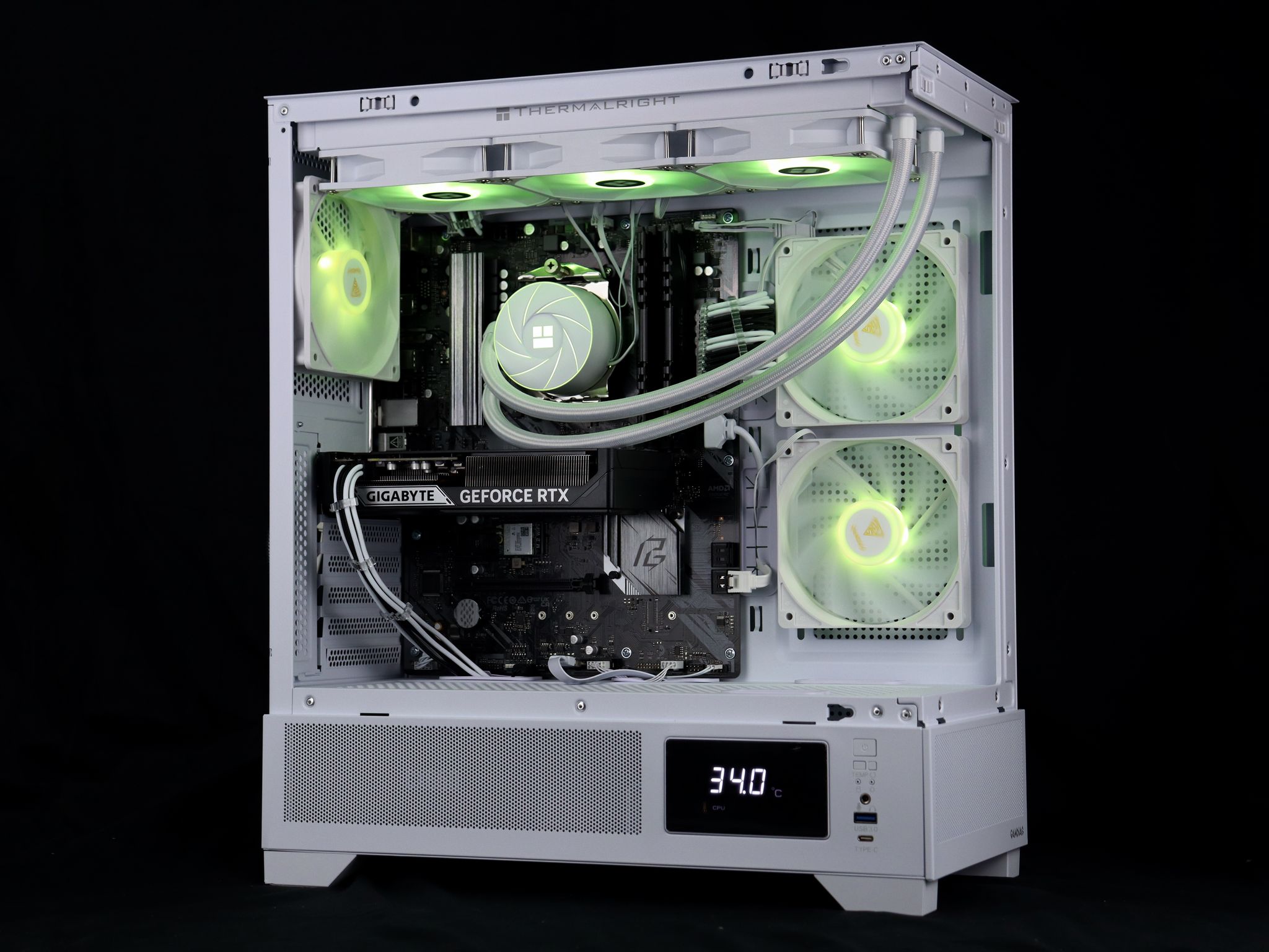 🧊❄️🧊 White Gaming PC – RTX 5060 TI, Ryzen 7 5800XT, 32GB RAM, 1TB SSD - WiFi 🧊❄️🧊