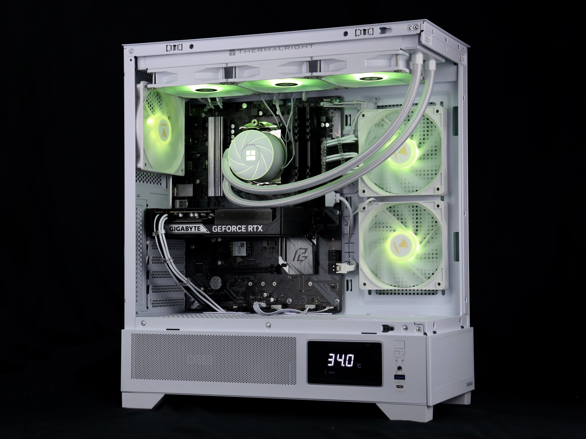 🧊❄️🧊 White Gaming PC – RTX 5060 TI, Ryzen 7 5800XT, 32GB RAM, 1TB SSD - WiFi 🧊❄️🧊